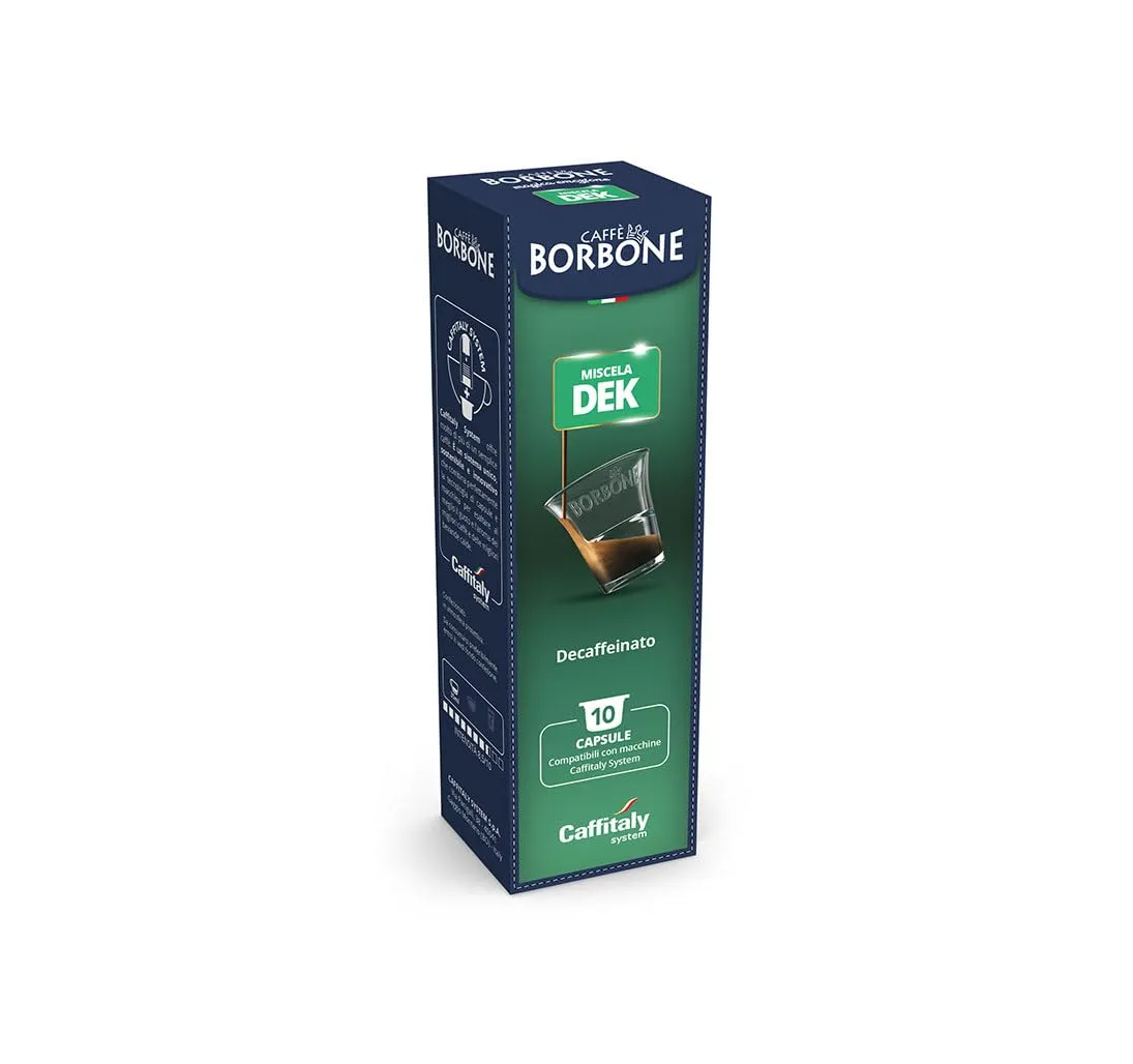 Caffè Borbone Miscela Decaffeinata Capsule per Caffitaly, 10 unità - immagine 1