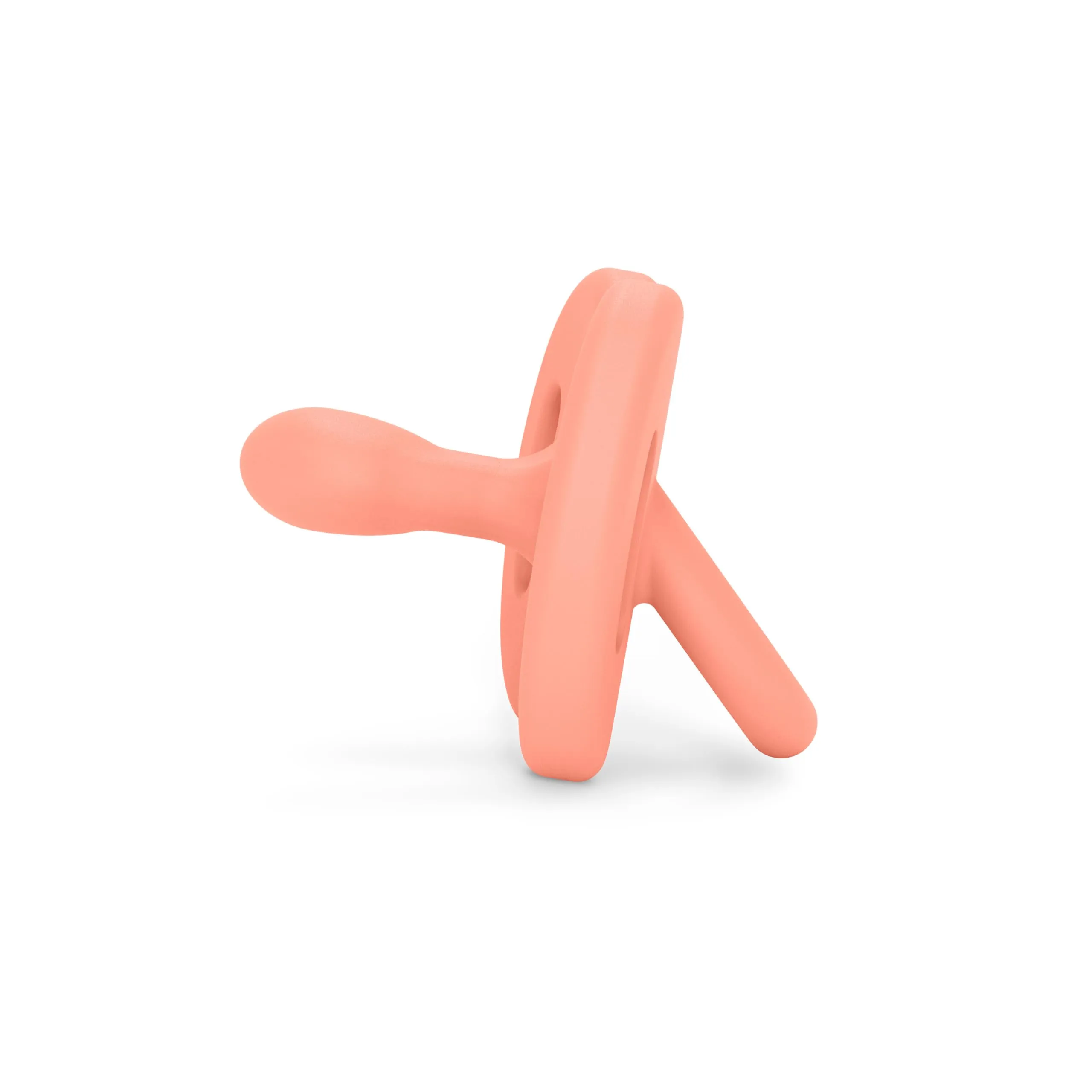 Suavinex Smoothie Ciuccio Tutto in Silicone, 0/6 Mesi, Peach Pink - immagine 2