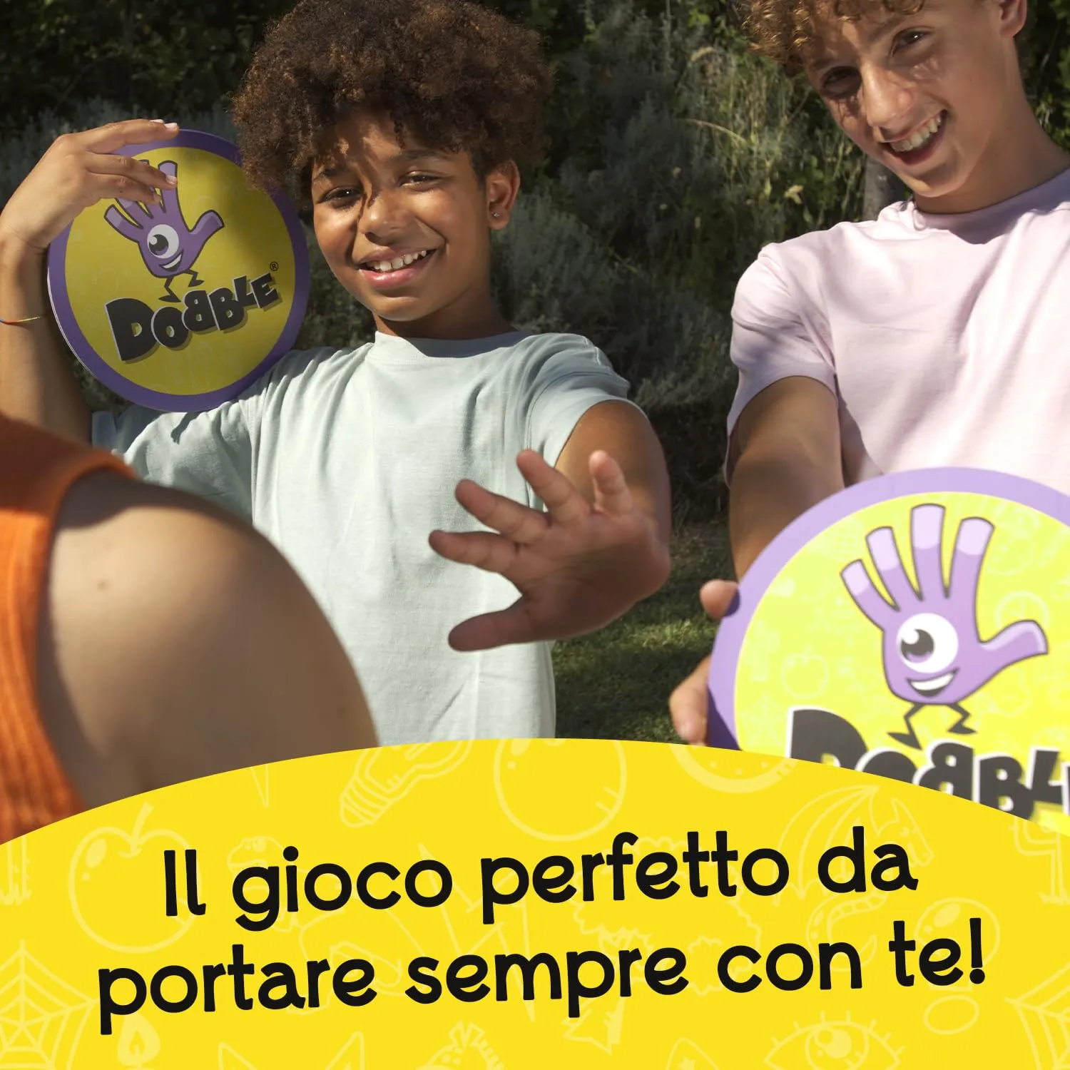 Asmodee Dobble Giant - Gioco da Tavolo per 2-12 Giocatori, 6+ Anni, Edizione Multilingua - immagine 4