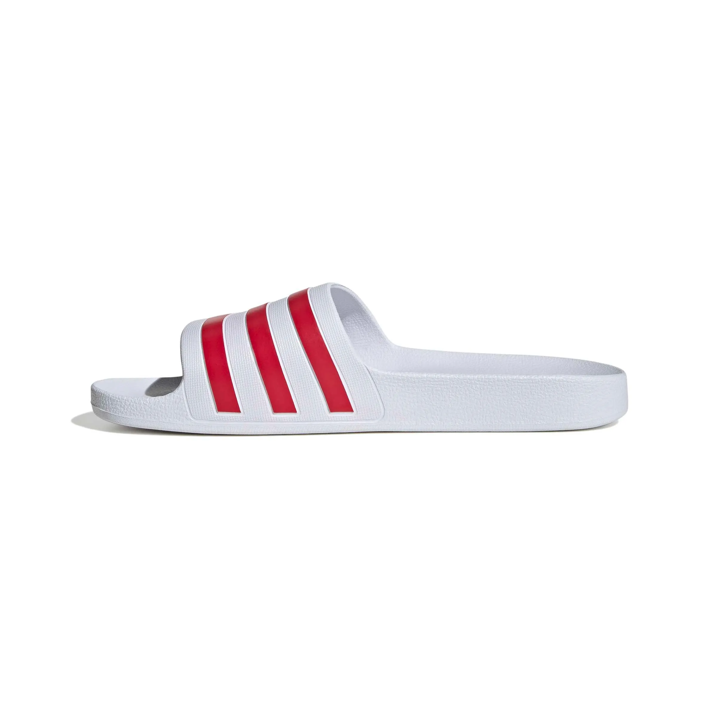 adidas Adilette Aqua Slides - Ftwr White/Team Colleg Red/Ftwr White - 40.5 EU - immagine 2