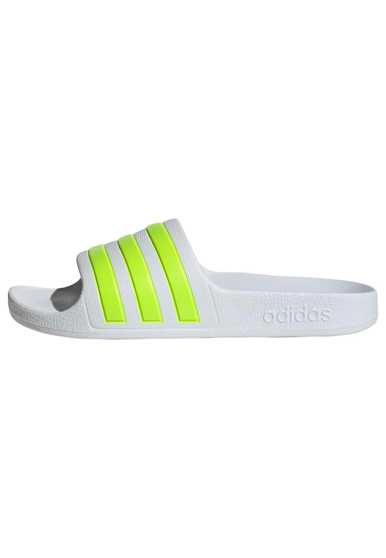 adidas Adilette Aqua Slides Kids, Ftwr White/Solar Slime/Ftwr White, 31 EU - immagine 1