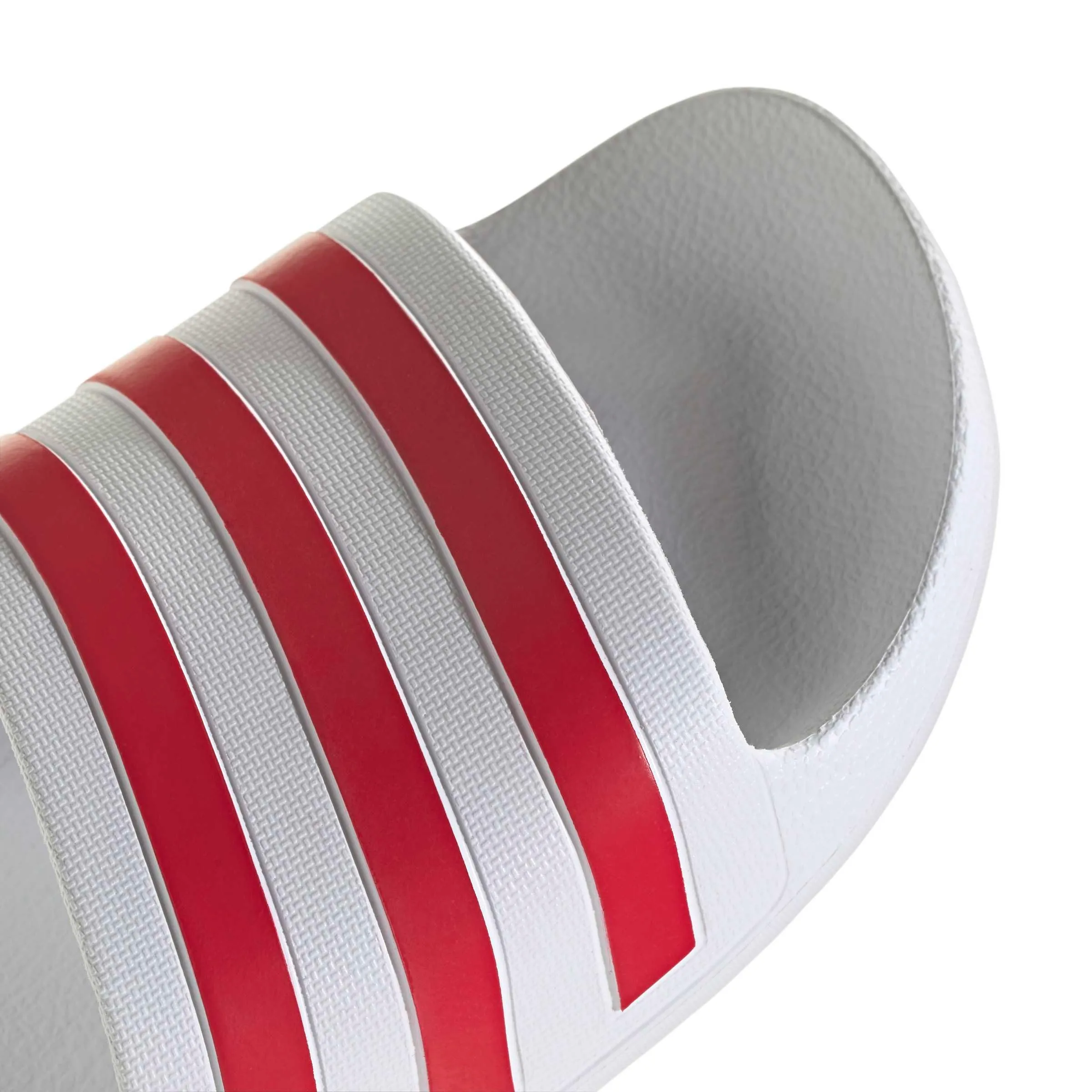 adidas Adilette Aqua Slides - Ftwr White/Team Colleg Red/Ftwr White - 47 EU - immagine 7