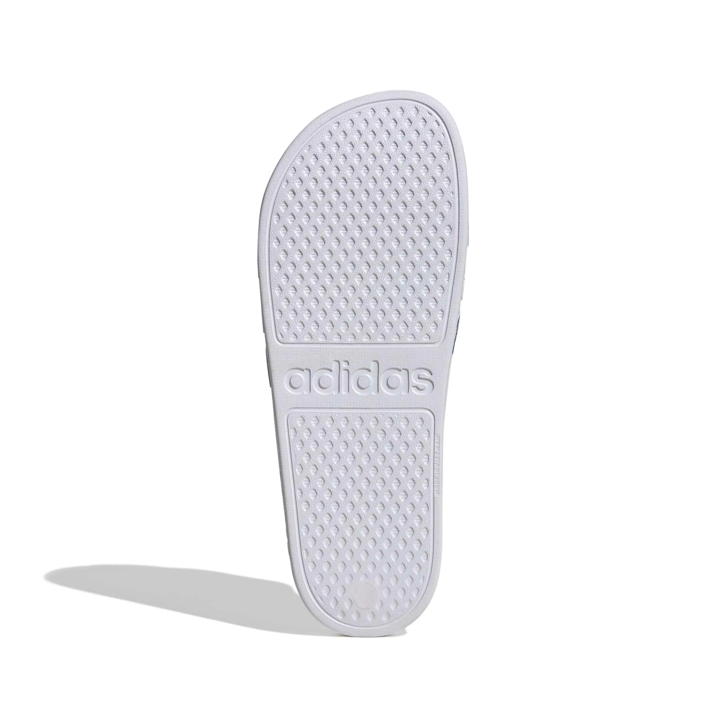 adidas Adilette Aqua Slides Ftwr White/Pure Ruby/Semi Lucid Blue - immagine 8
