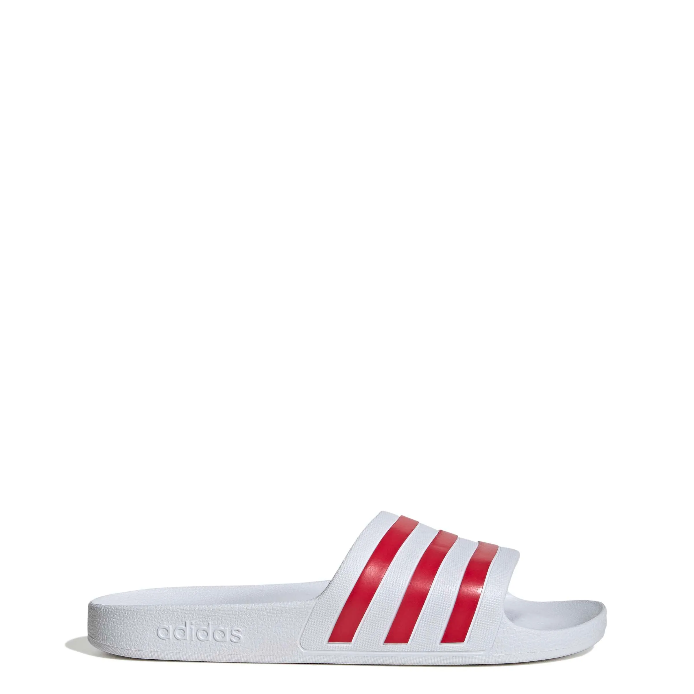 adidas Adilette Aqua Slides - Ftwr White/Team Colleg Red/Ftwr White - immagine 1