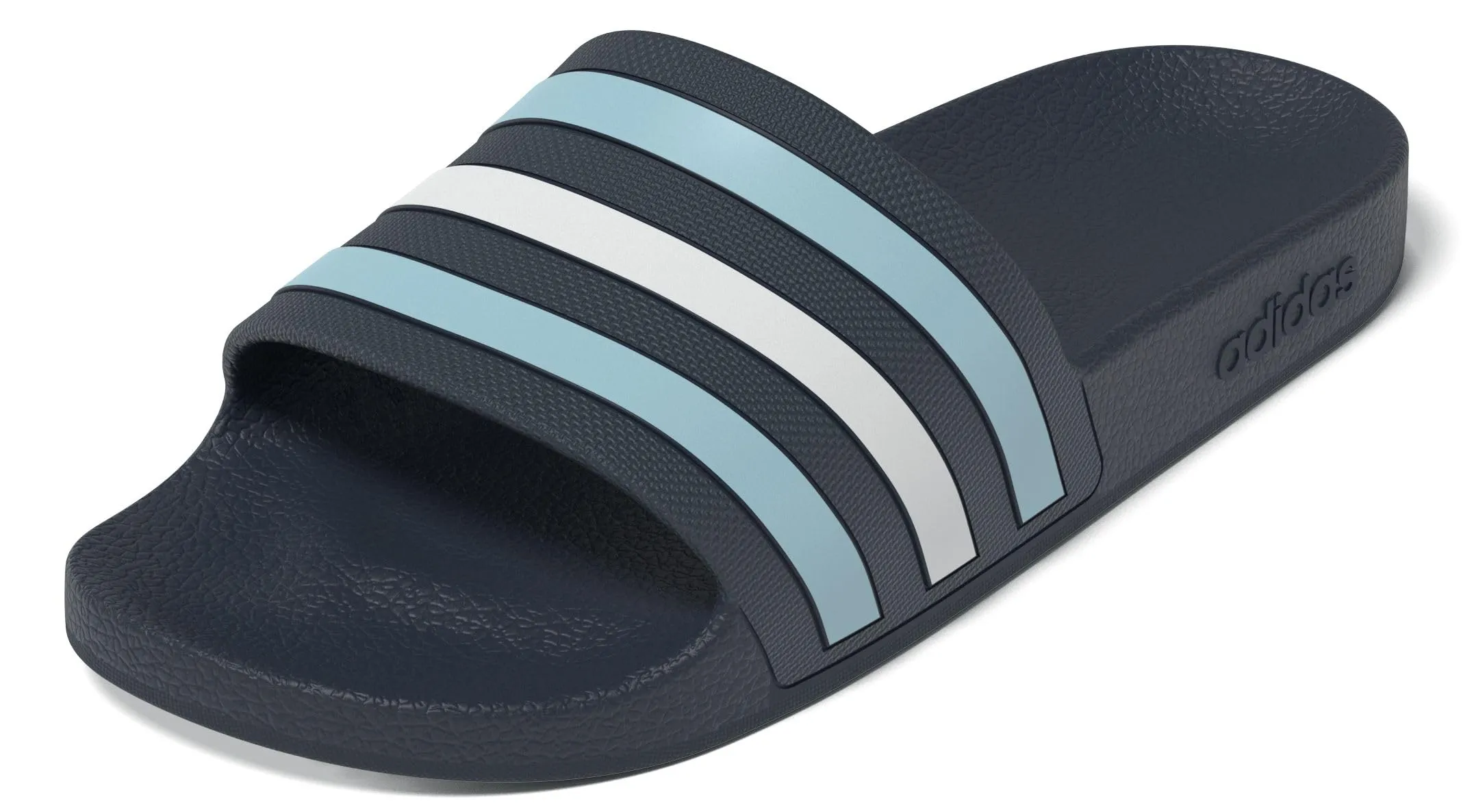 adidas Adilette Aqua Slides - Night Navy/Icey Blue/Ftwr White - 40.5 EU - immagine 1