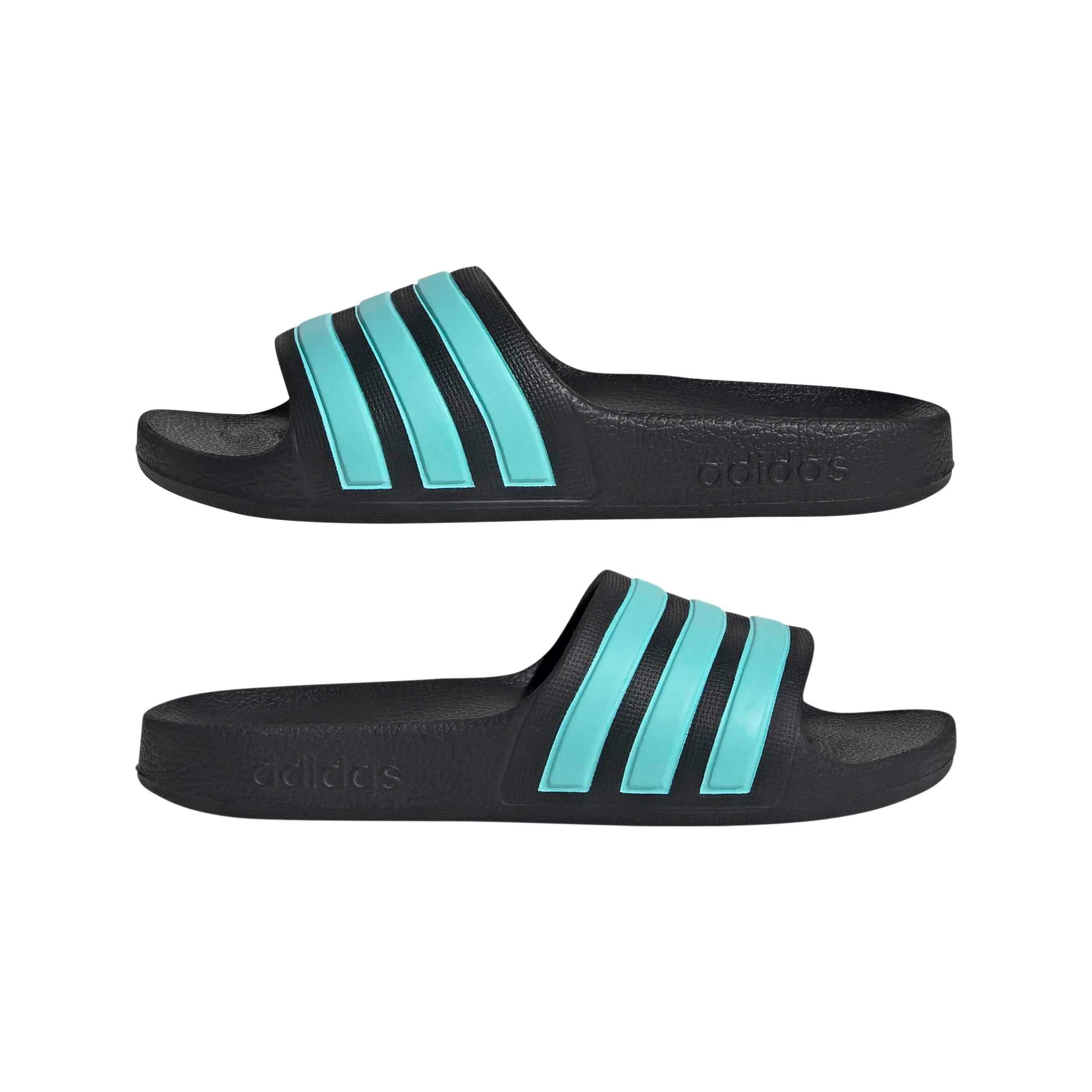 adidas Adilette Aqua Slides Kids - Nucleo Nero Flash Aqua Core Nero, 30 EU - immagine 7
