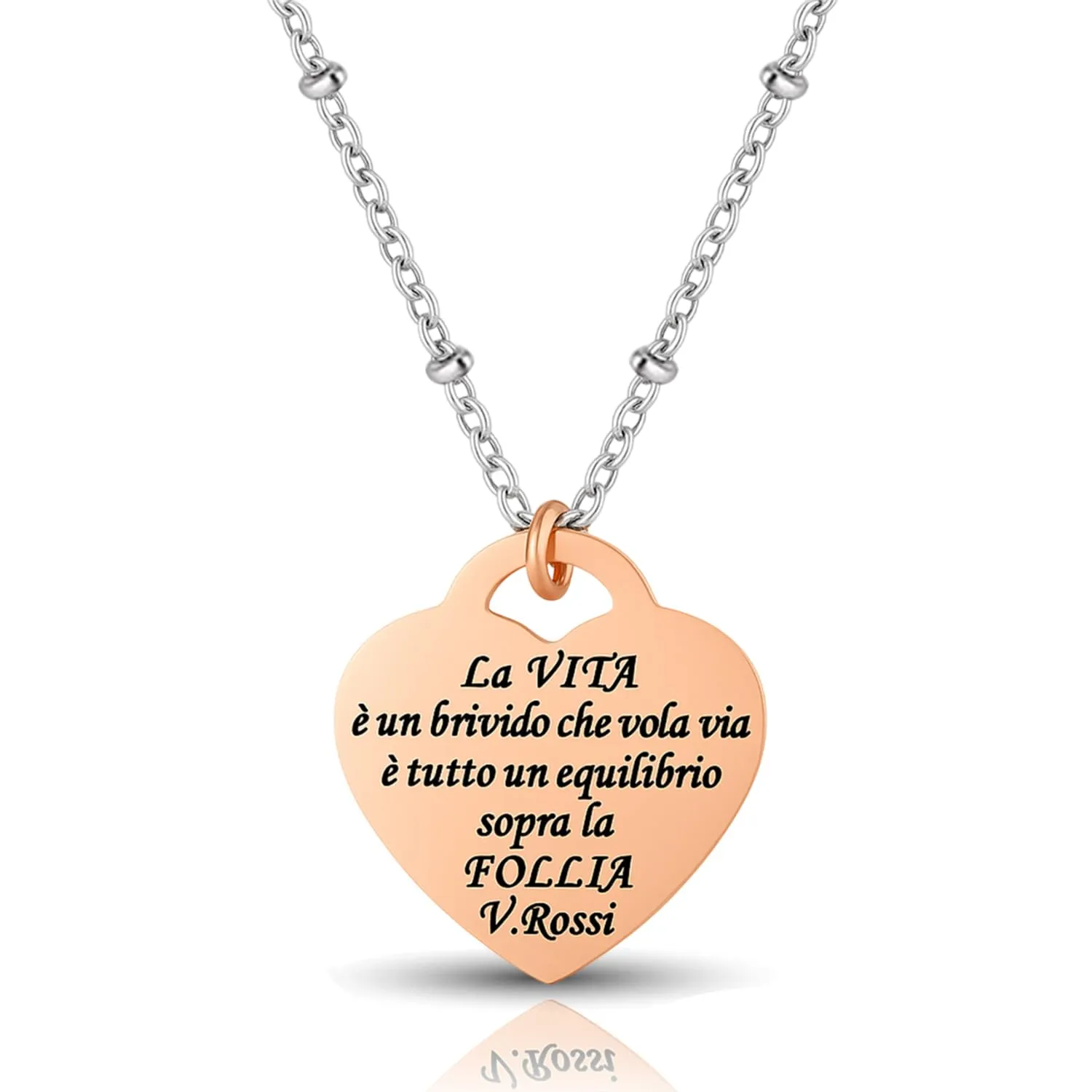 Saga Gioielli Collana Donna Acciaio Vasco Rossi - immagine 1