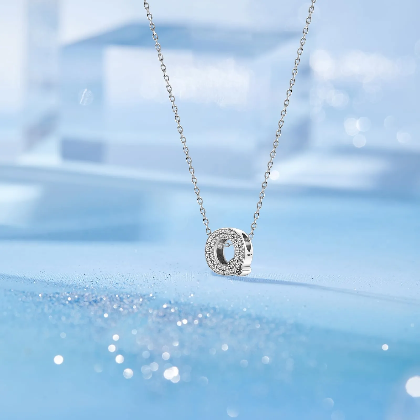Symretie Bead Charm Ciondolo Argento Sterling 925 con Cubic Zirconia per Braccialetti e Collane Europei - immagine 7