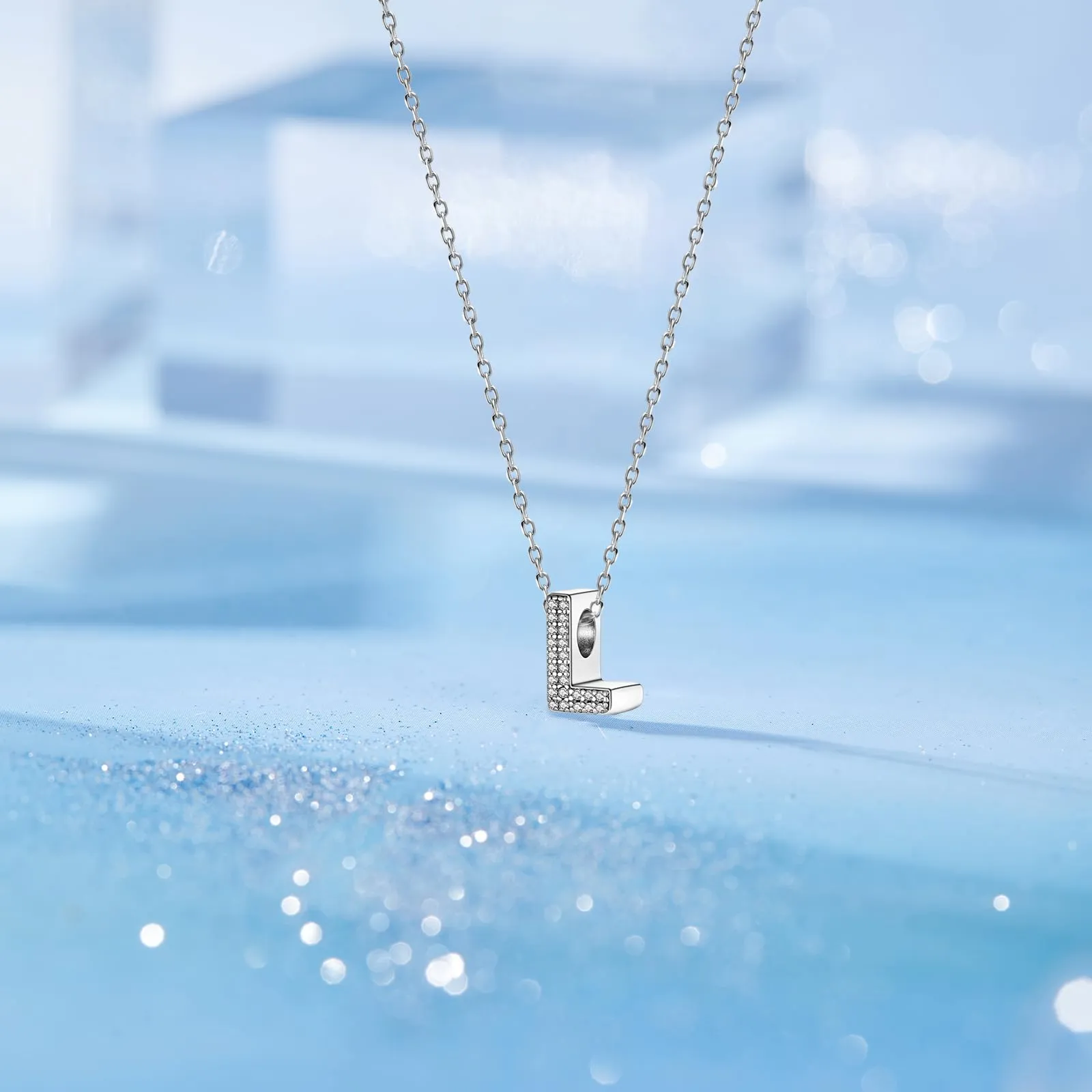Symretie Bead Charm Ciondolo Argento Sterling 925 con Cubic Zirconia per Braccialetti e Collane Europee - immagine 5