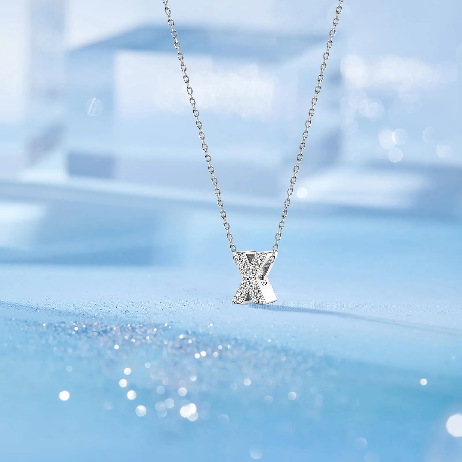 Symretie Bead Charm Ciondolo Argento Sterling 925 con Cubic Zirconia per Braccialetti e Collane Europee - immagine 8