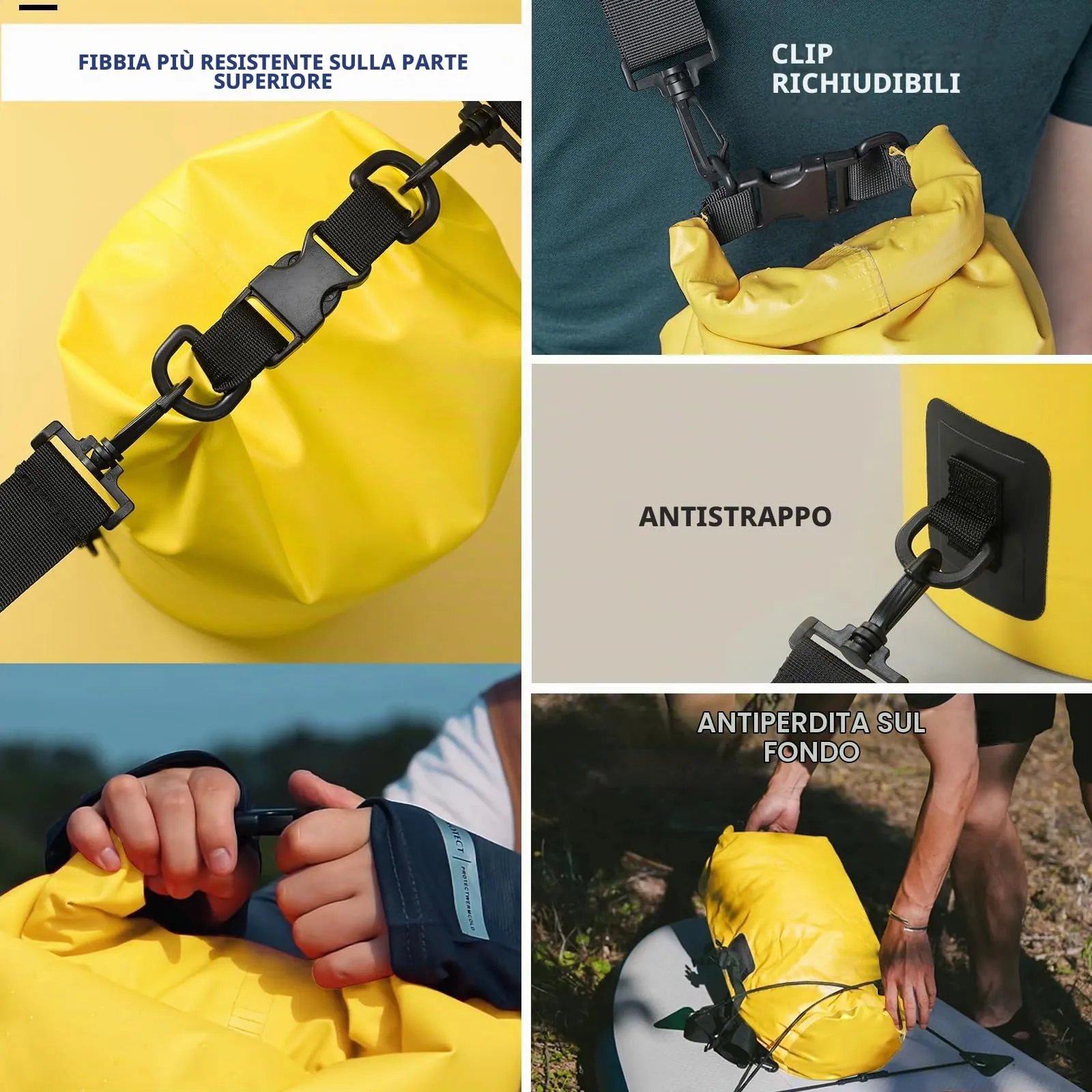 Unigear Borsa Impermeabile Dry Bag 40L - immagine 4