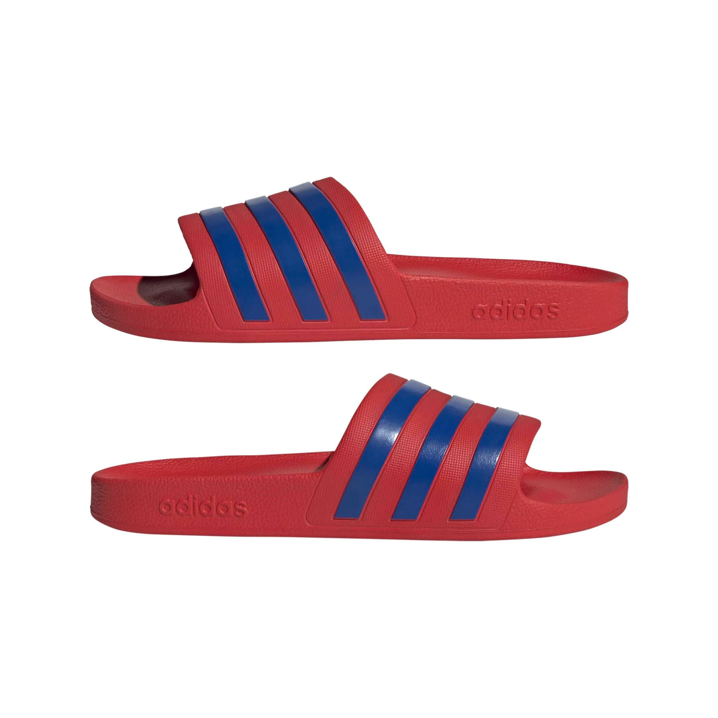 adidas Adilette Aqua Slides - Better Scarlet/Team Royal Blue/Better Scarlet - immagine 6