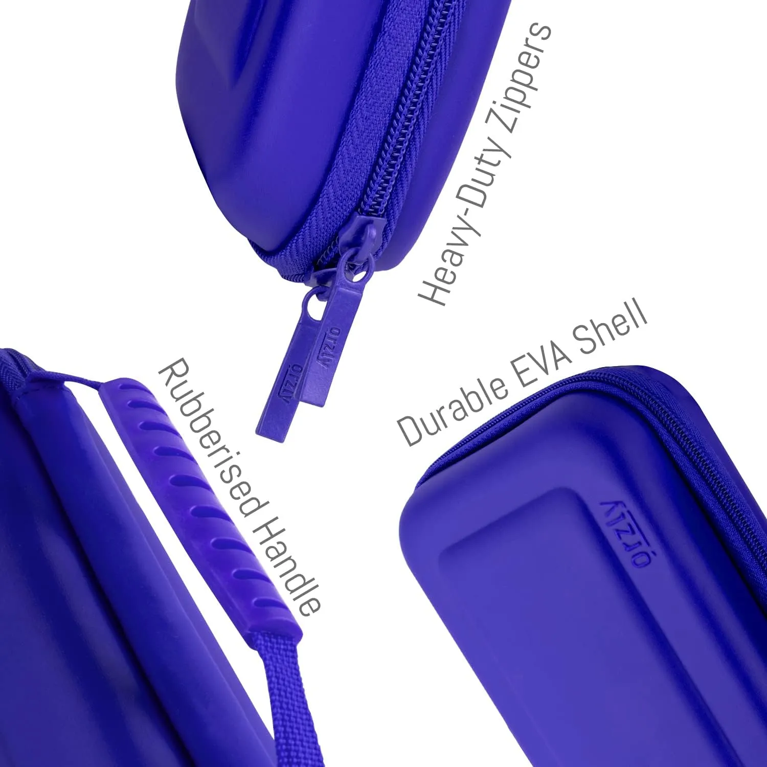 Orzly Custodia da Trasporto Rigida per Nintendo Switch e Switch OLED - Blu - immagine 7