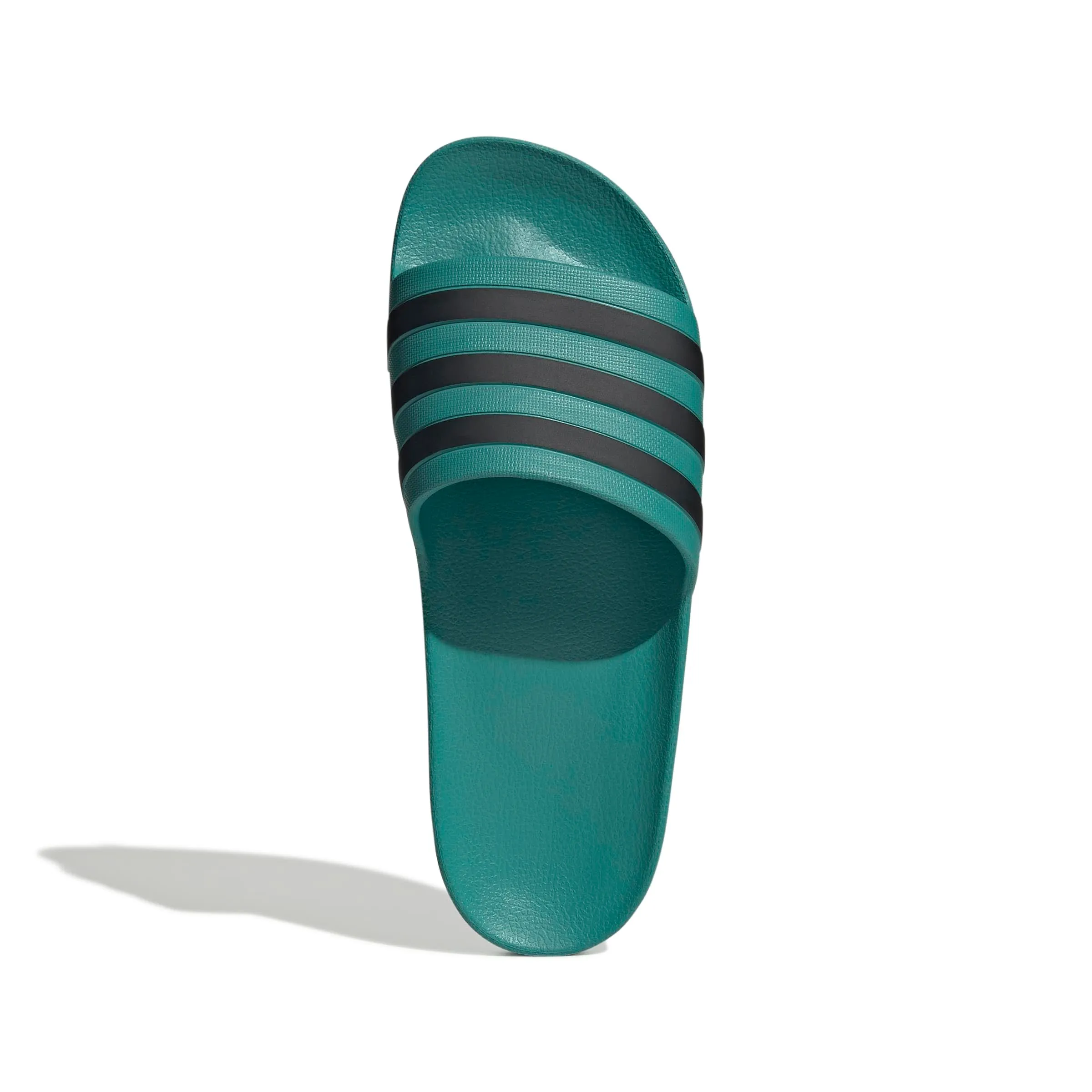adidas Adilette Aqua Slides - Pure Teal/Core Black/Pure Teal - 47 EU - immagine 2