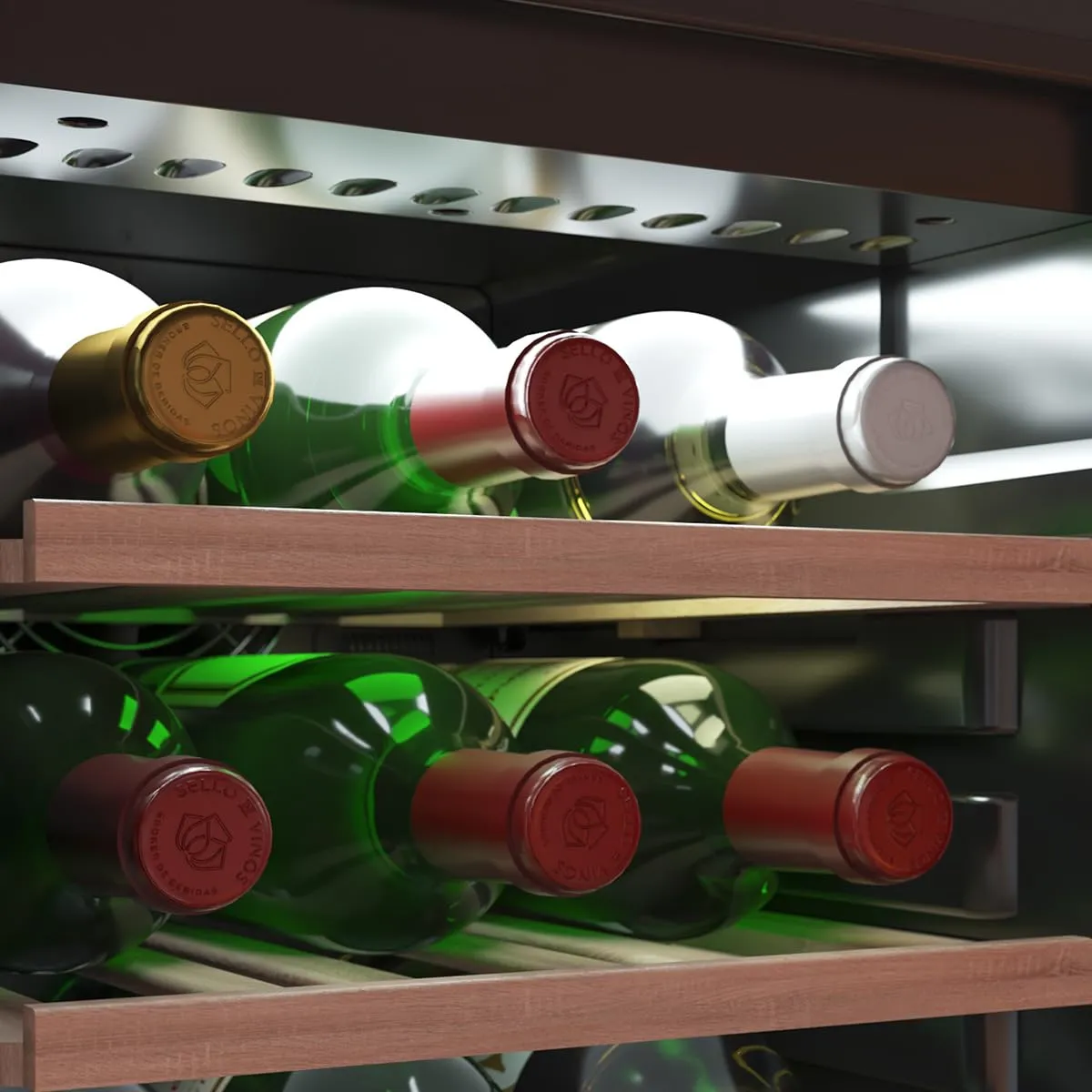 Cecotec Bolero GrandSommelier Cantinetta 176 Bottiglie Dual Zone 5-20 ºC - immagine 10