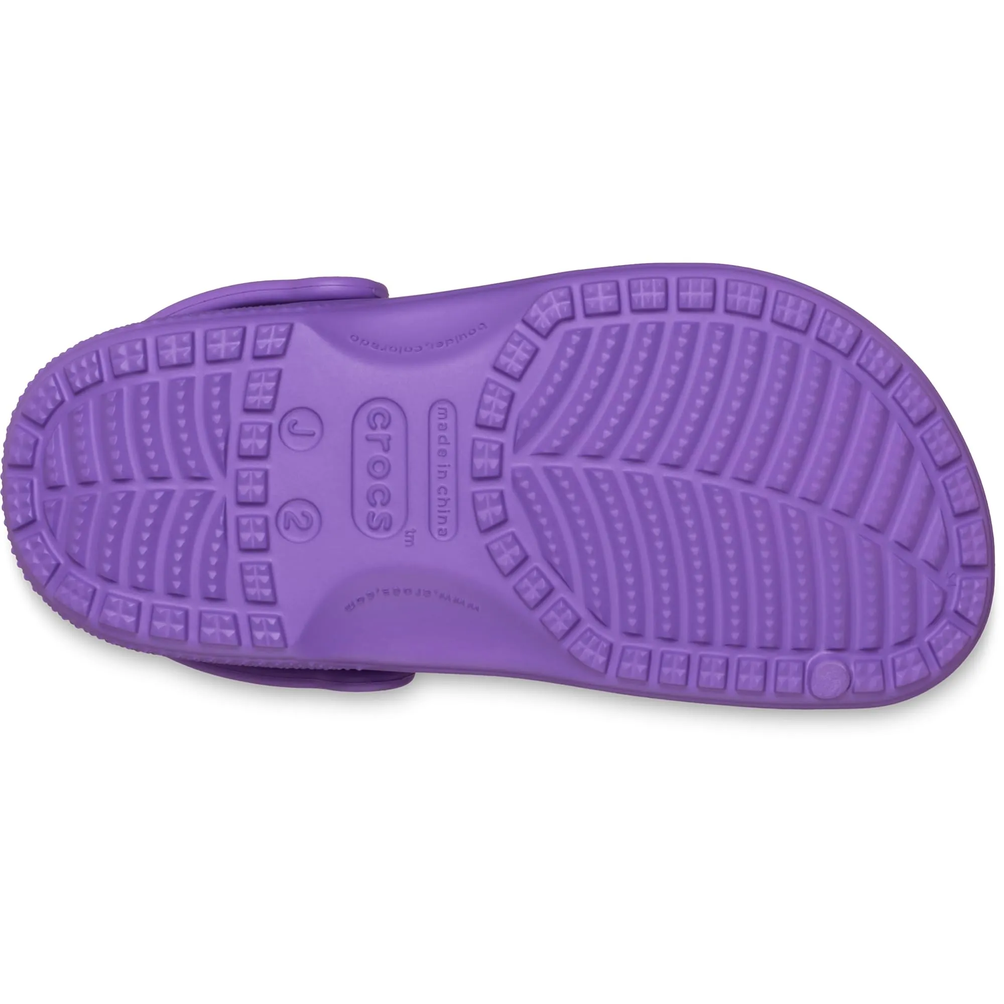 Crocs Zoccolo Classico, Viola, 30/31 EU - immagine 3