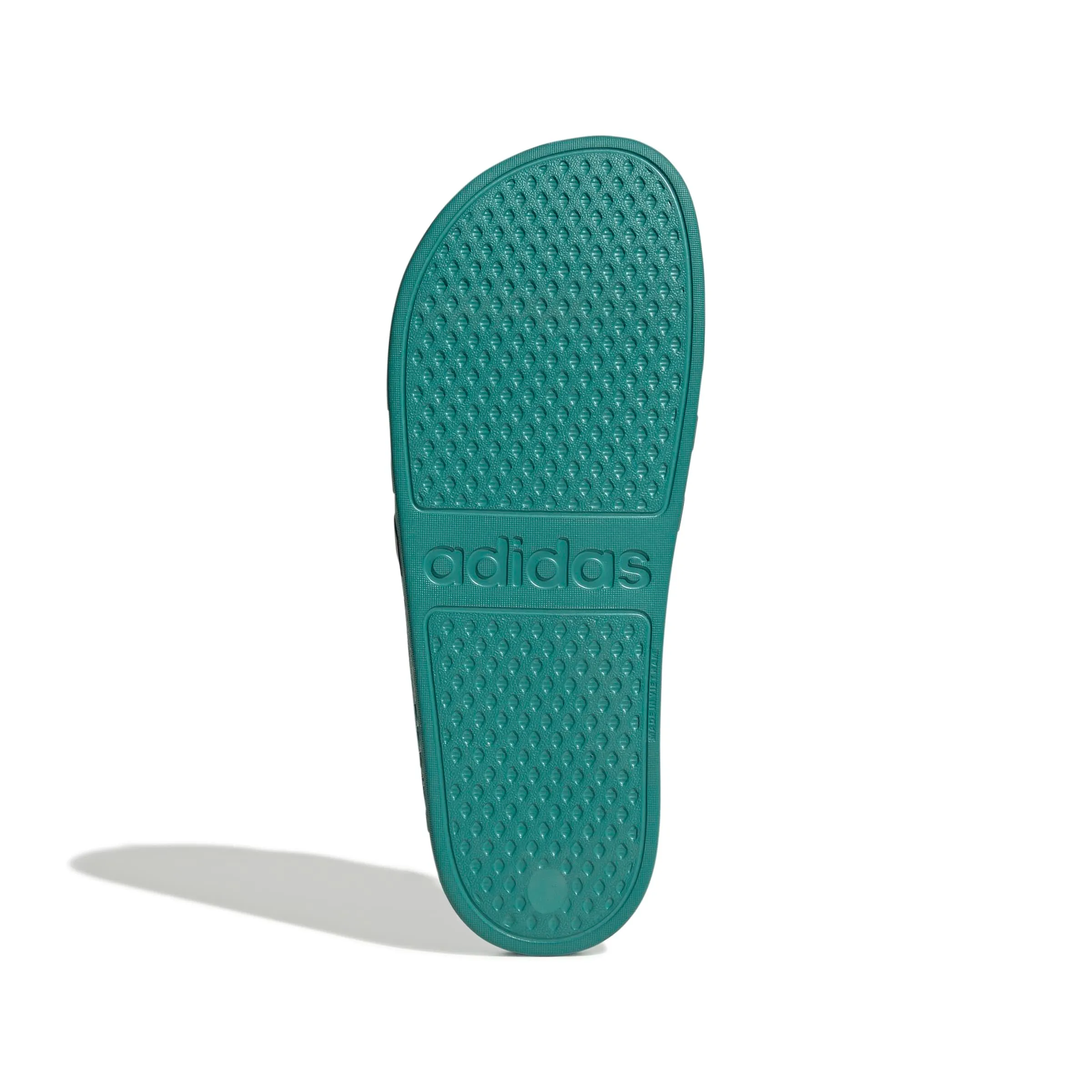 adidas Adilette Aqua Slides - Pure Teal/Core Black/Pure Teal - 38 EU - immagine 3