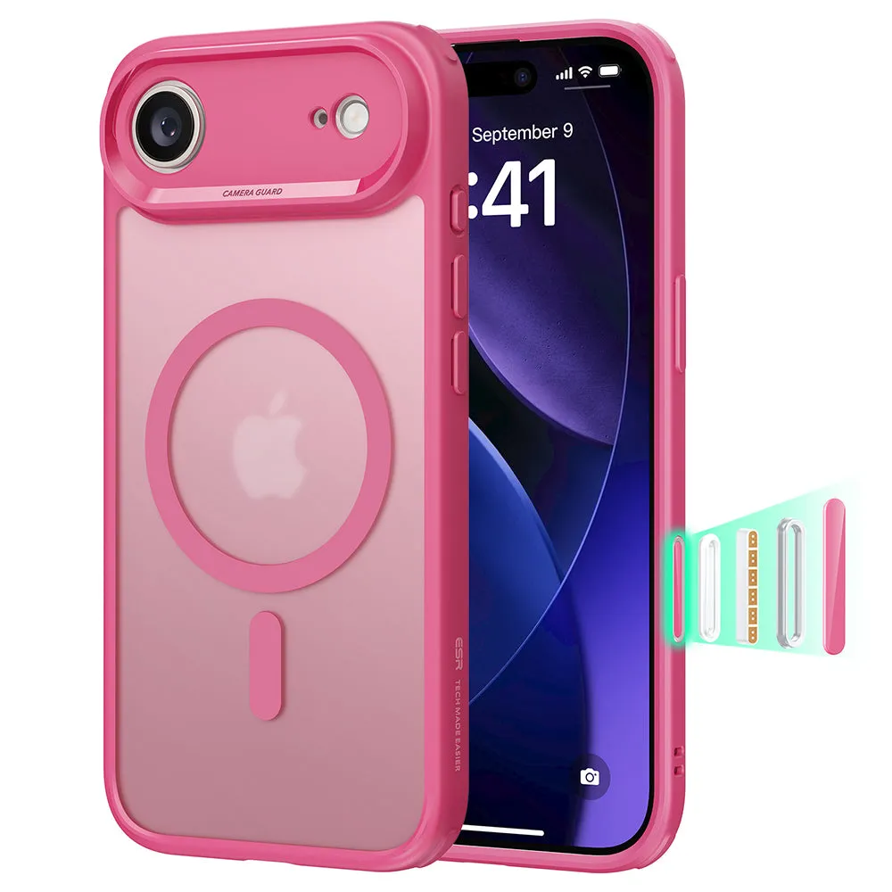 ESR Classic Hybrid Cover for iPhone 17 Air, Matte Pink - immagine 1