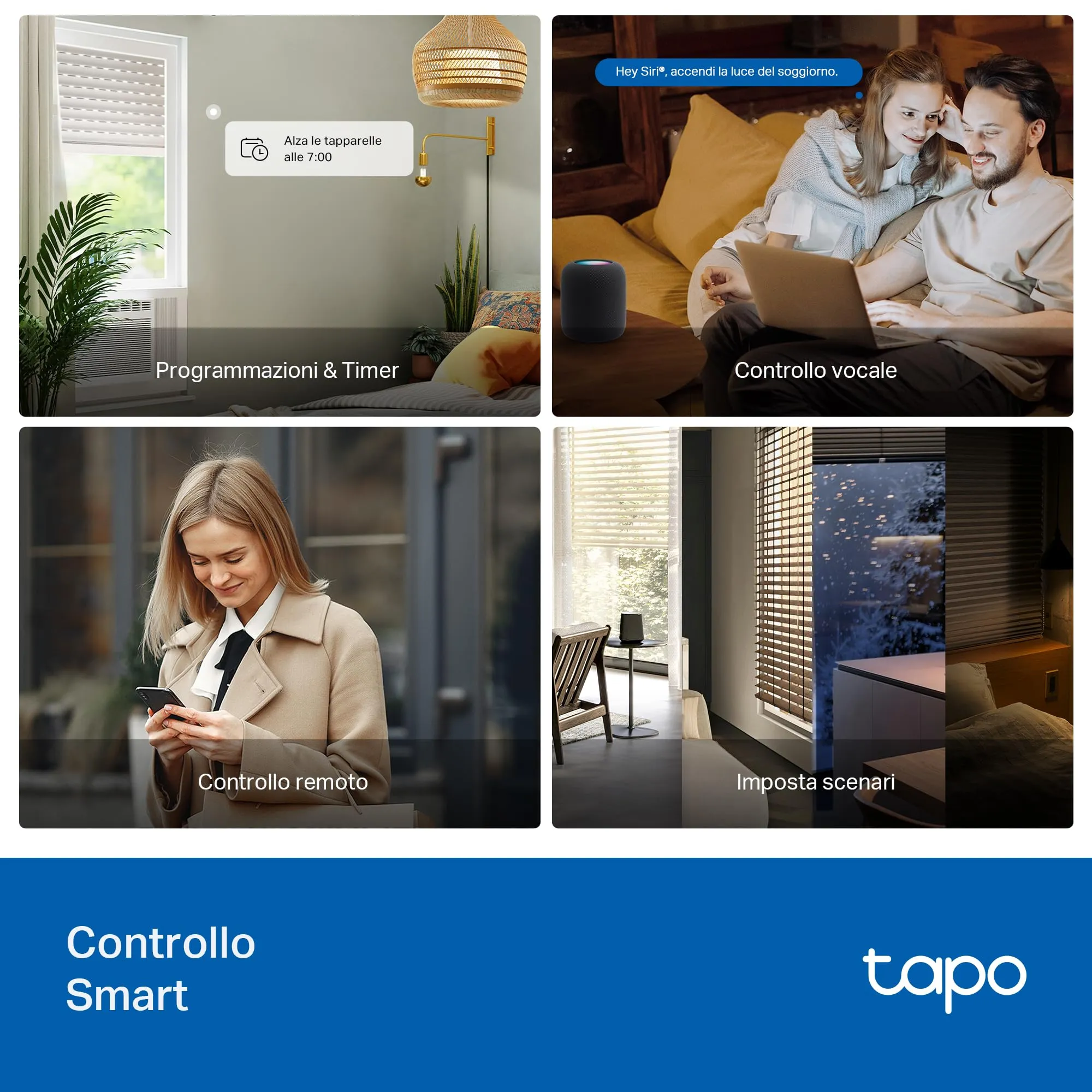 Tapo S112 Relè Interruttore Smart WiFi Bluetooth 2 Canali 6A con Monitoraggio Energetico - immagine 6