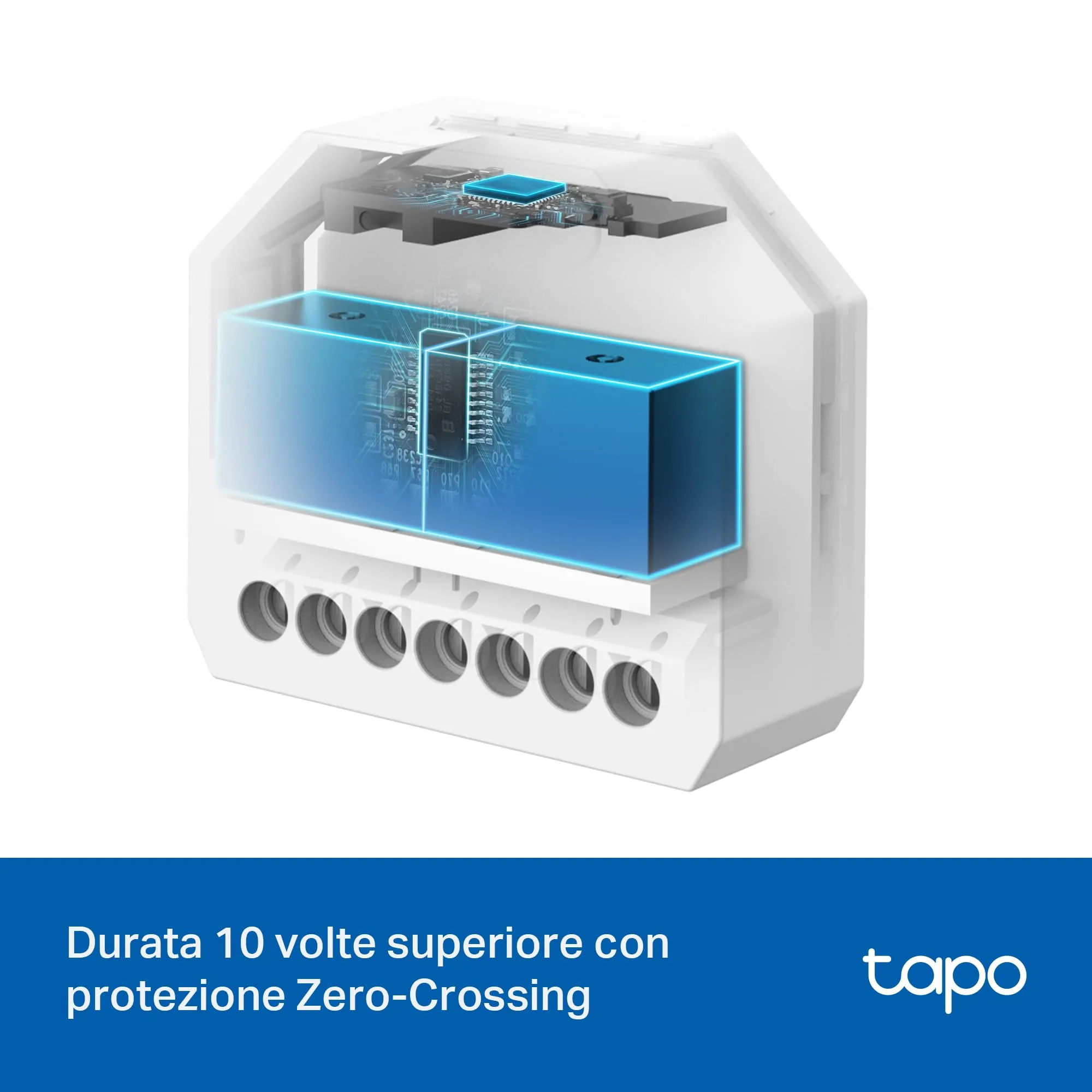 Tapo S112 Relè Interruttore Smart WiFi Bluetooth 2 Canali 6A con Monitoraggio Energetico - immagine 8