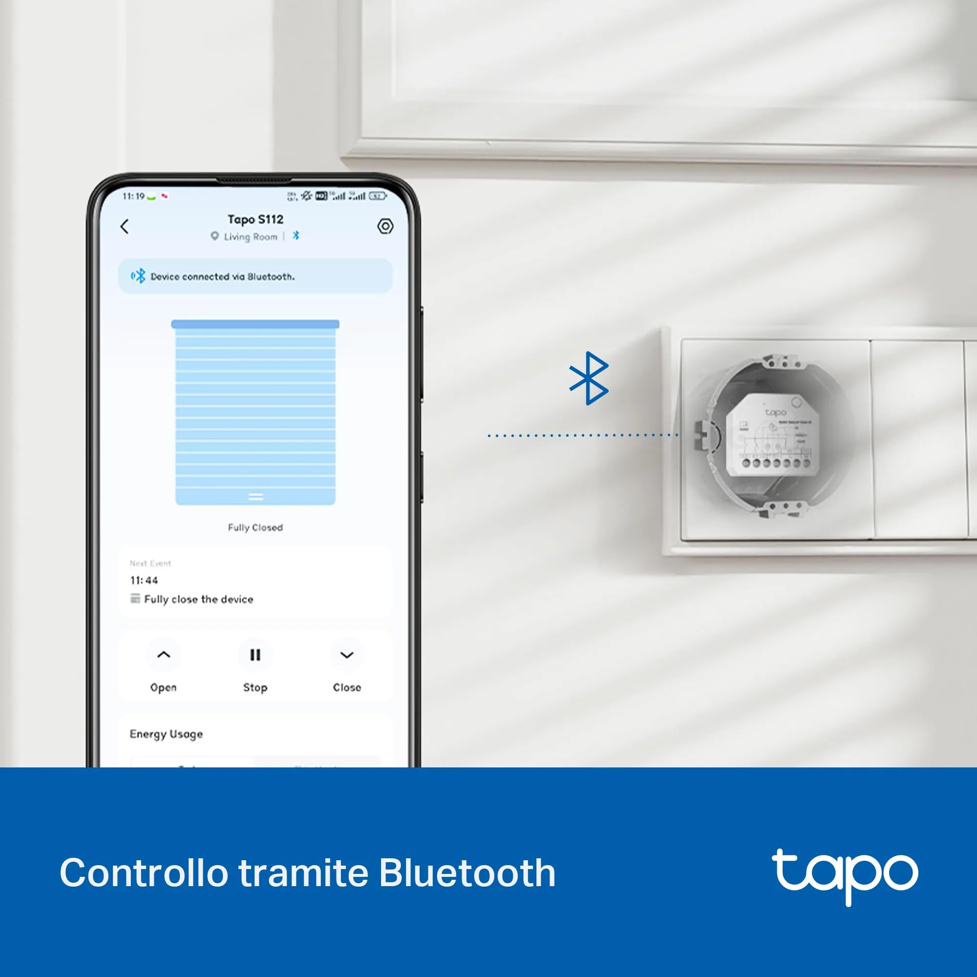 Tapo S112 Relè Interruttore Smart WiFi Bluetooth 2 Canali 6A con Monitoraggio Energetico - immagine 10