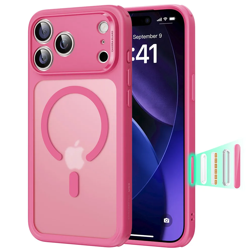 ESR Classic Hybrid Cover for iPhone 18 Pro/17 Pro, Matte Pink - immagine 1