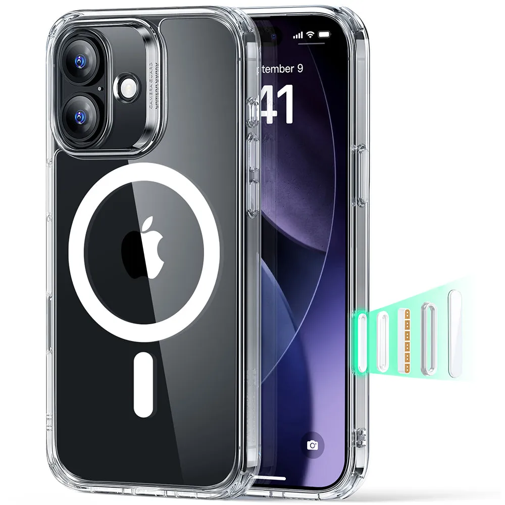 ESR Classic Hybrid Cover for iPhone 17, Transparent - immagine 1