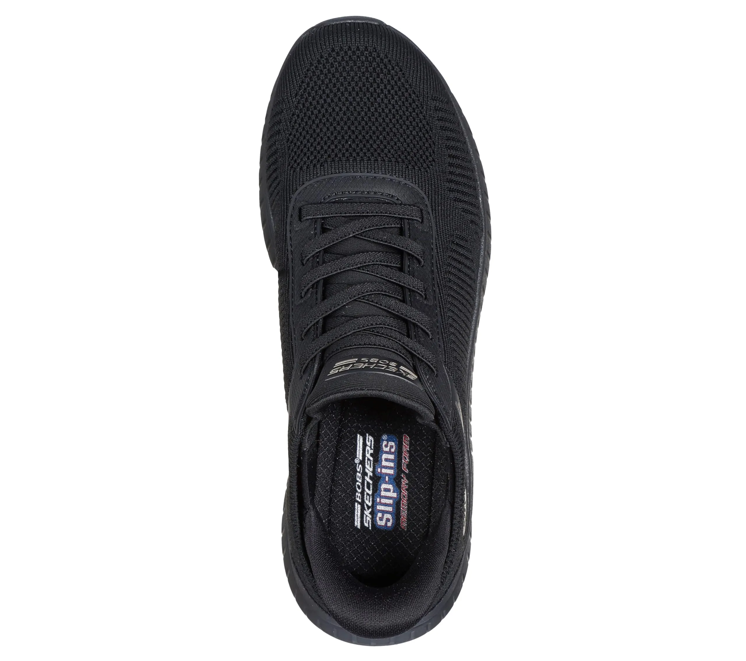 Skechers Hands Free Slip-ins Bobs Squad Chaos Sneaker da Donna, Nero, 37 EU - immagine 3