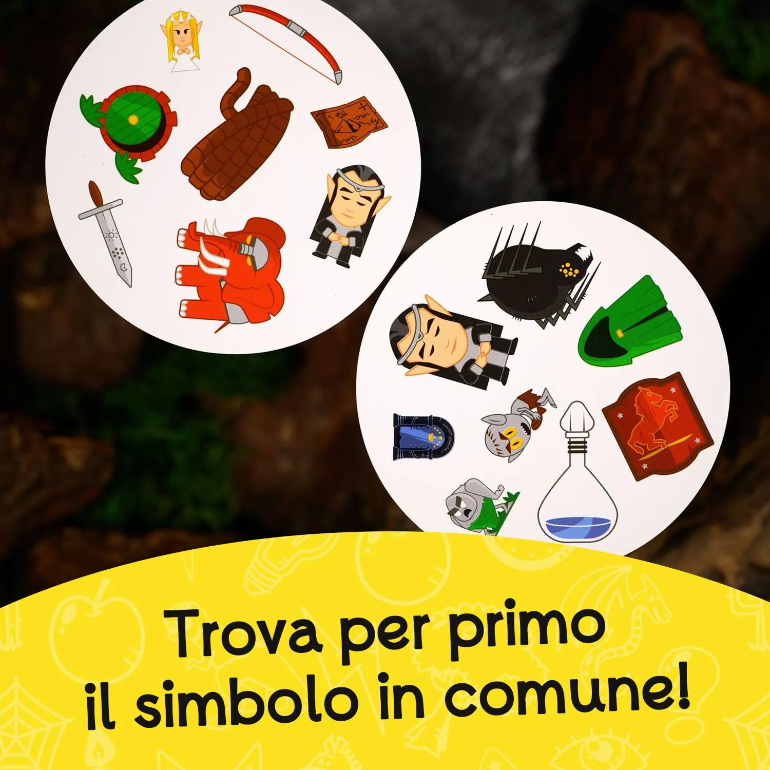 Asmodee Dobble Il Signore degli Anelli Lo Hobbit - Edizione in Italiano - immagine 2
