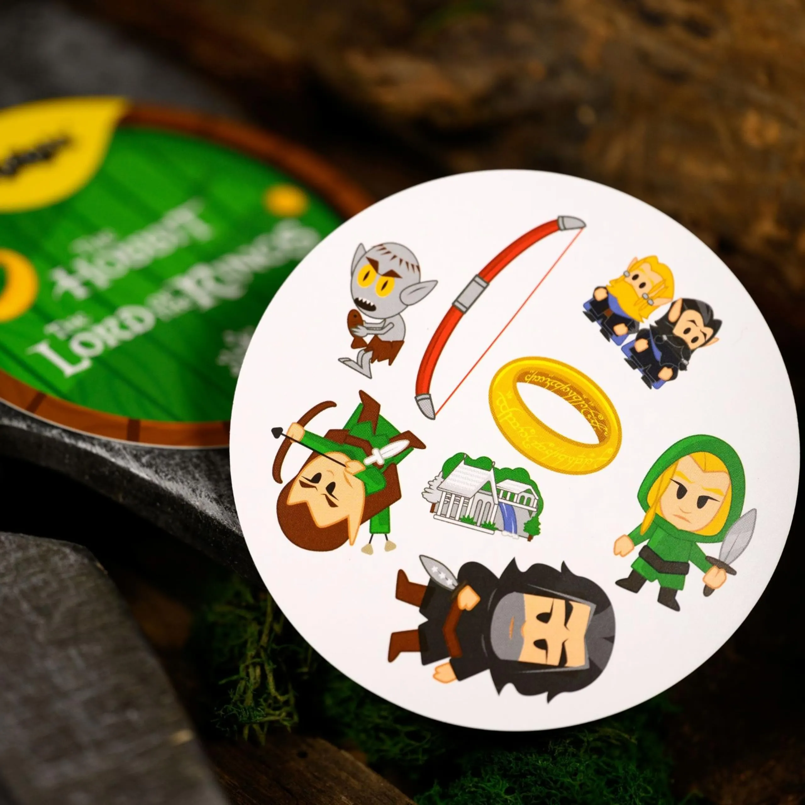 Asmodee Dobble Il Signore degli Anelli Lo Hobbit - Edizione in Italiano - immagine 6