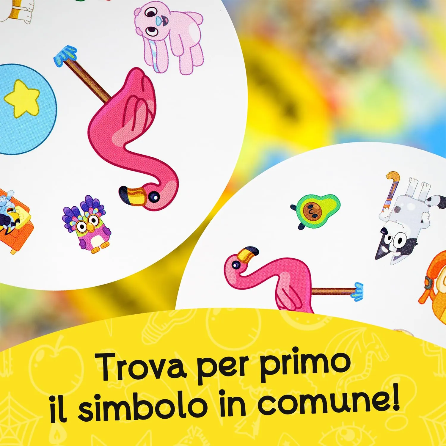 Asmodee Dobble Bluey Carte da Gioco per Famiglie e Amici - immagine 2