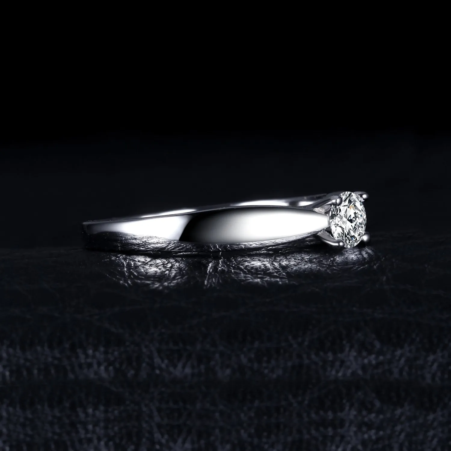 JewelryPalace Magnifico Anello di Fidanzamento in Argento Sterling 925 con Zircone CZ, Taglia 17, EU-BR47719908 - immagine 5