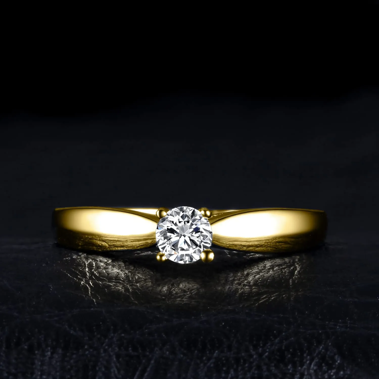JewelryPalace Anello Donna in Argento 925 con Diamante Simulato, Taglia 9.5 - immagine 3