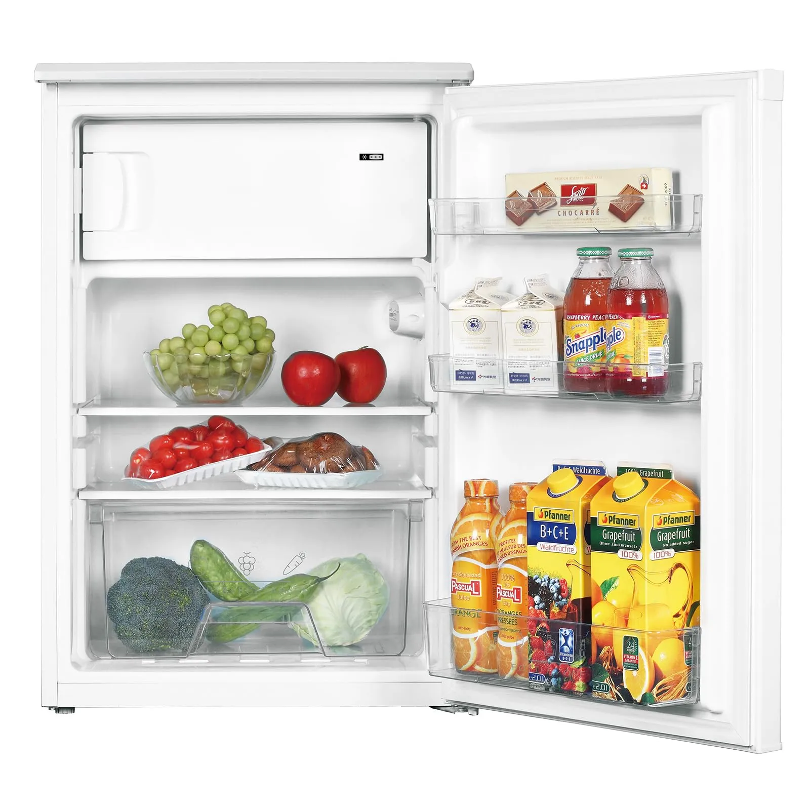 COMFEE' Frigorifero Combinato RCD113WH3EU(E) 113L Classe D, Bianco - immagine 10