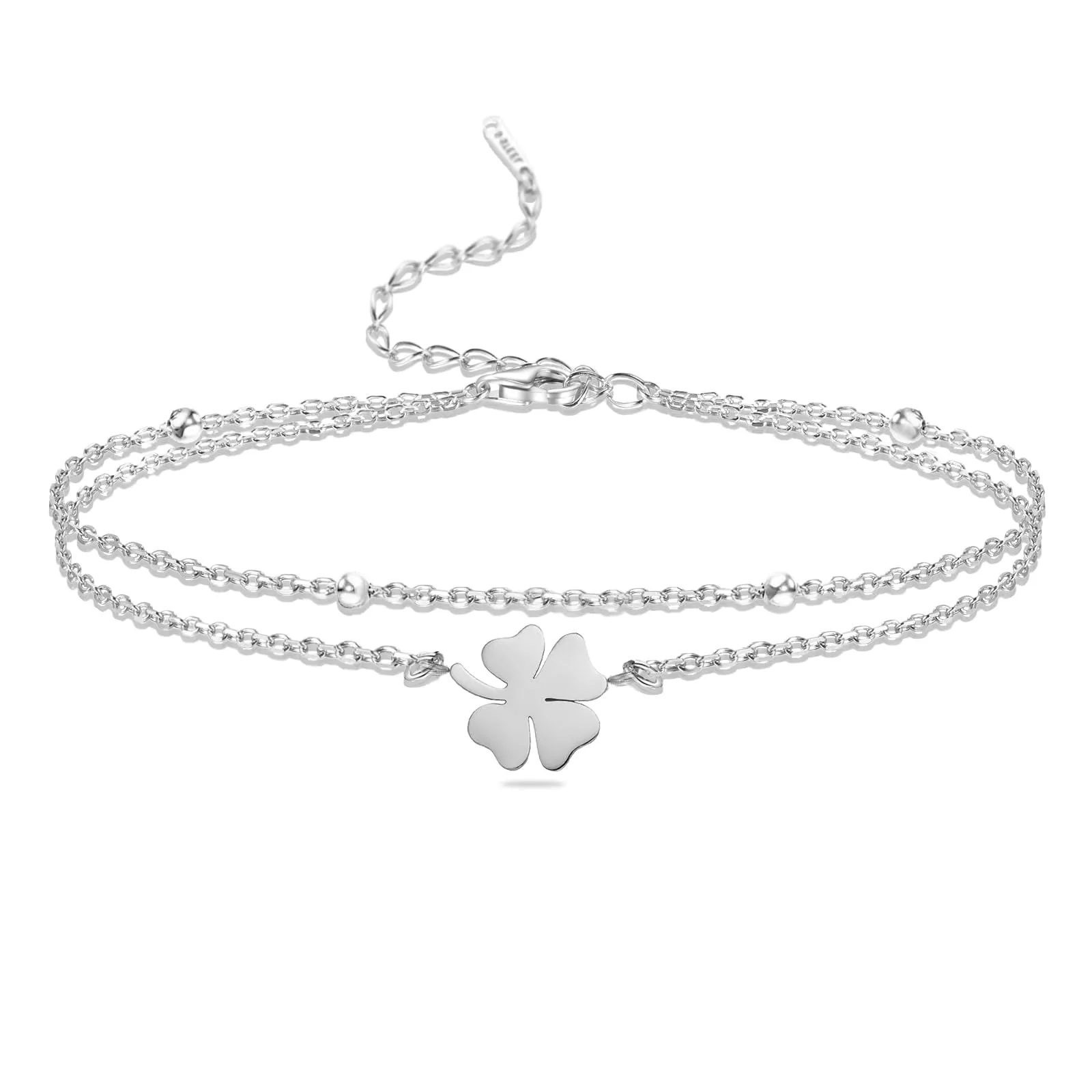 VASSAGO Bracciale da donna con quadrifoglio in acciaio inox - immagine 1