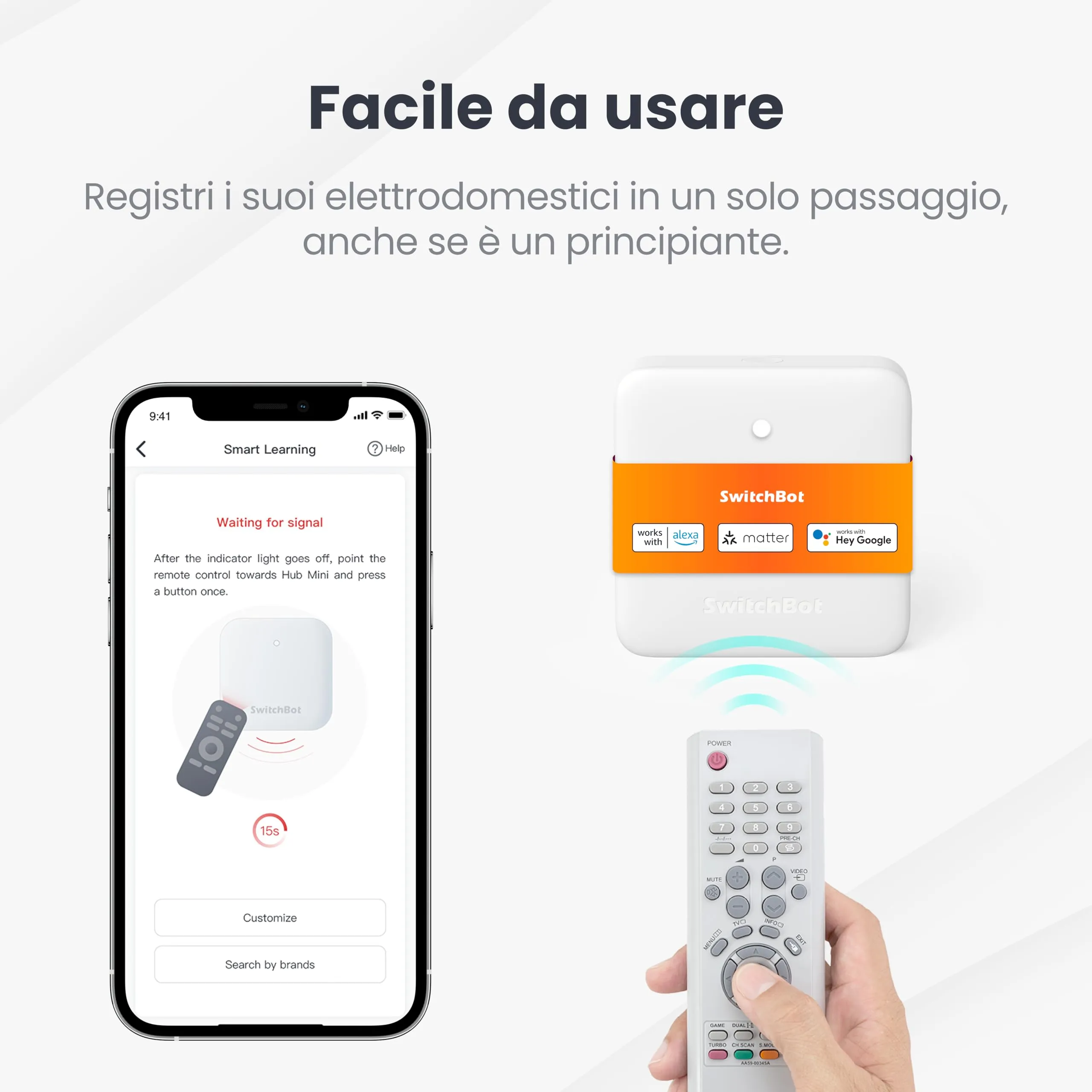 SwitchBot Hub Mini Matter Smart IR Blaster Home Hub Gateway - immagine 4