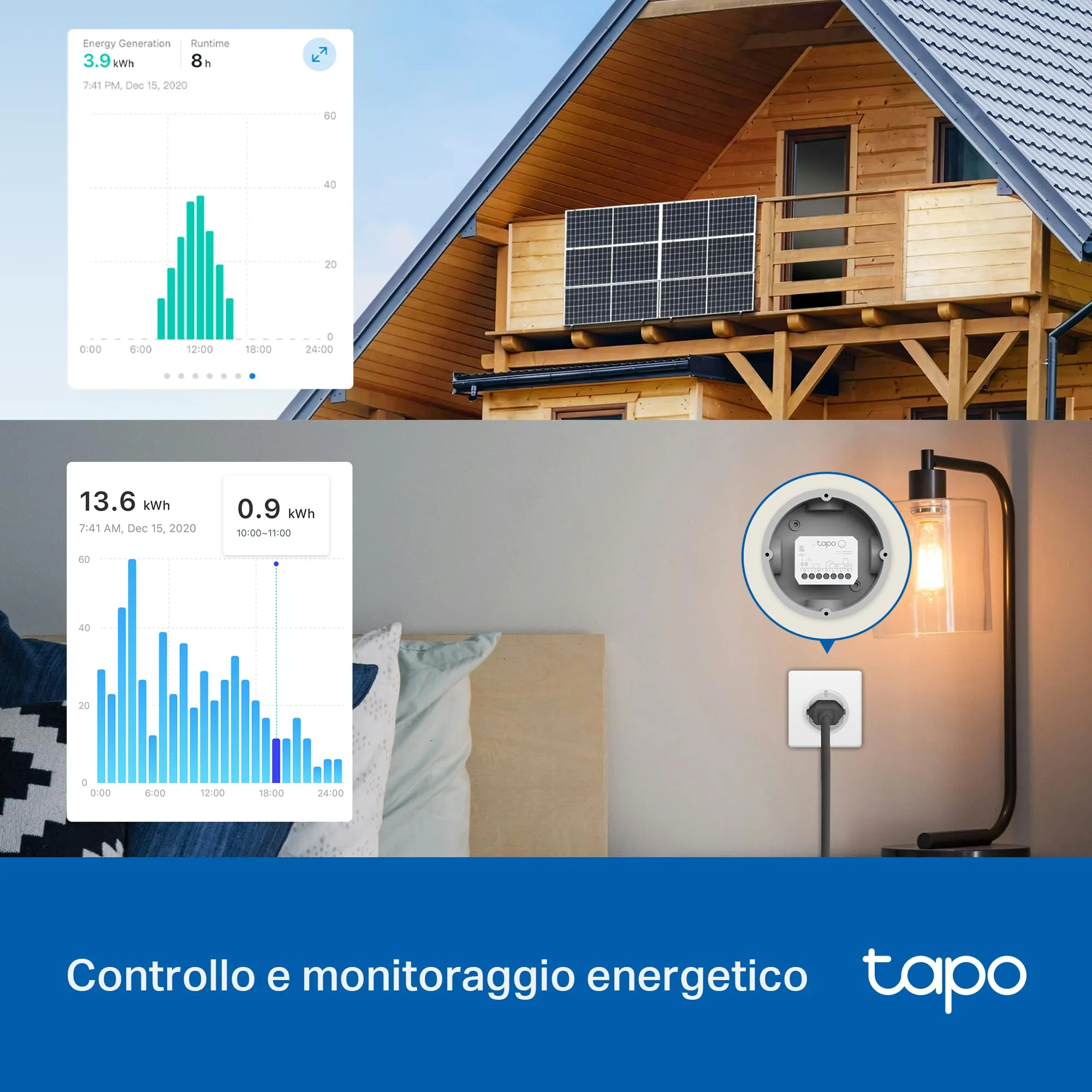 Tapo S110E Interruttore Smart WiFi Bluetooth Contatto Secco Bagnato - immagine 5