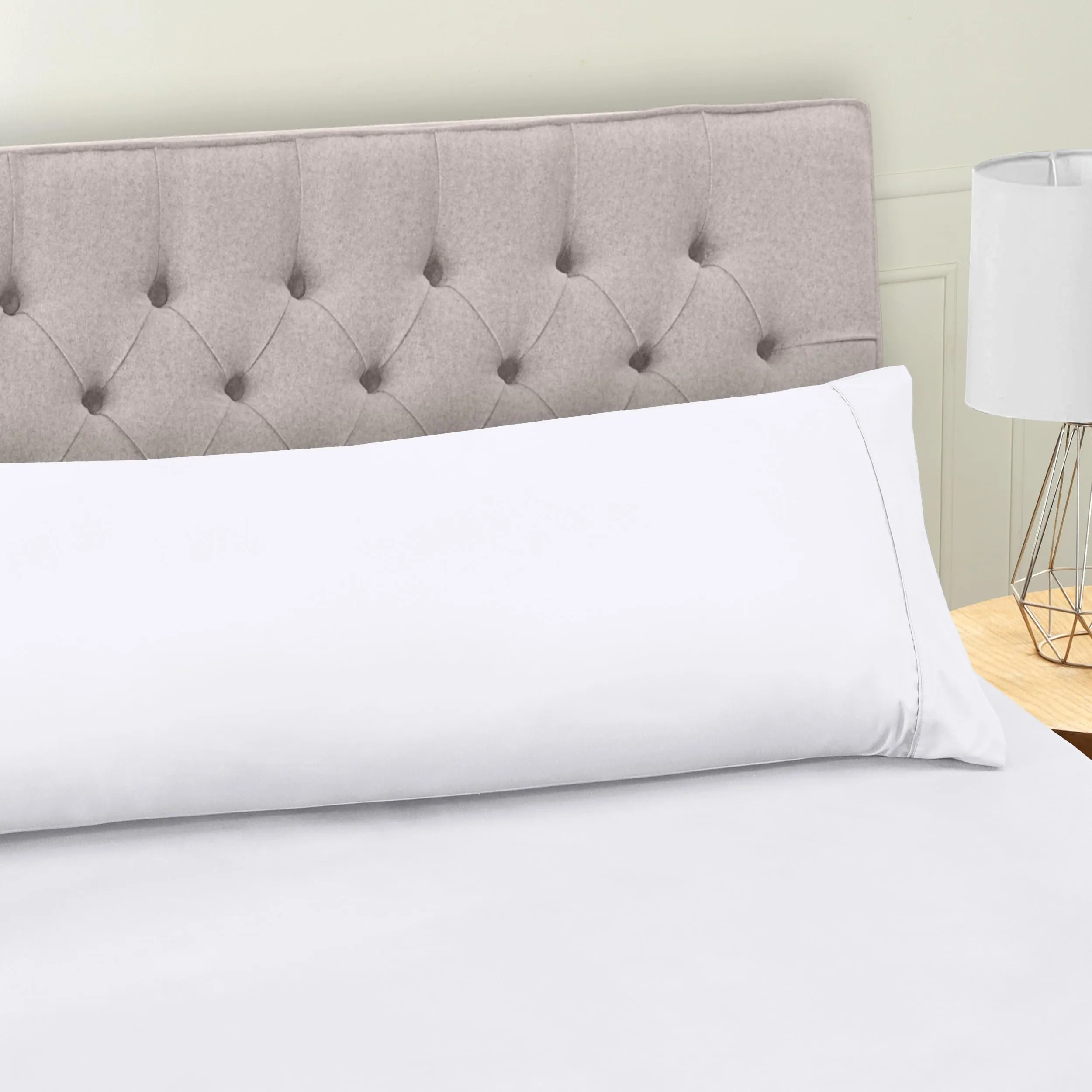 Utopia Bedding Set Lenzuola Letto 3 Pezzi, 135x190cm, Bianca - immagine 6