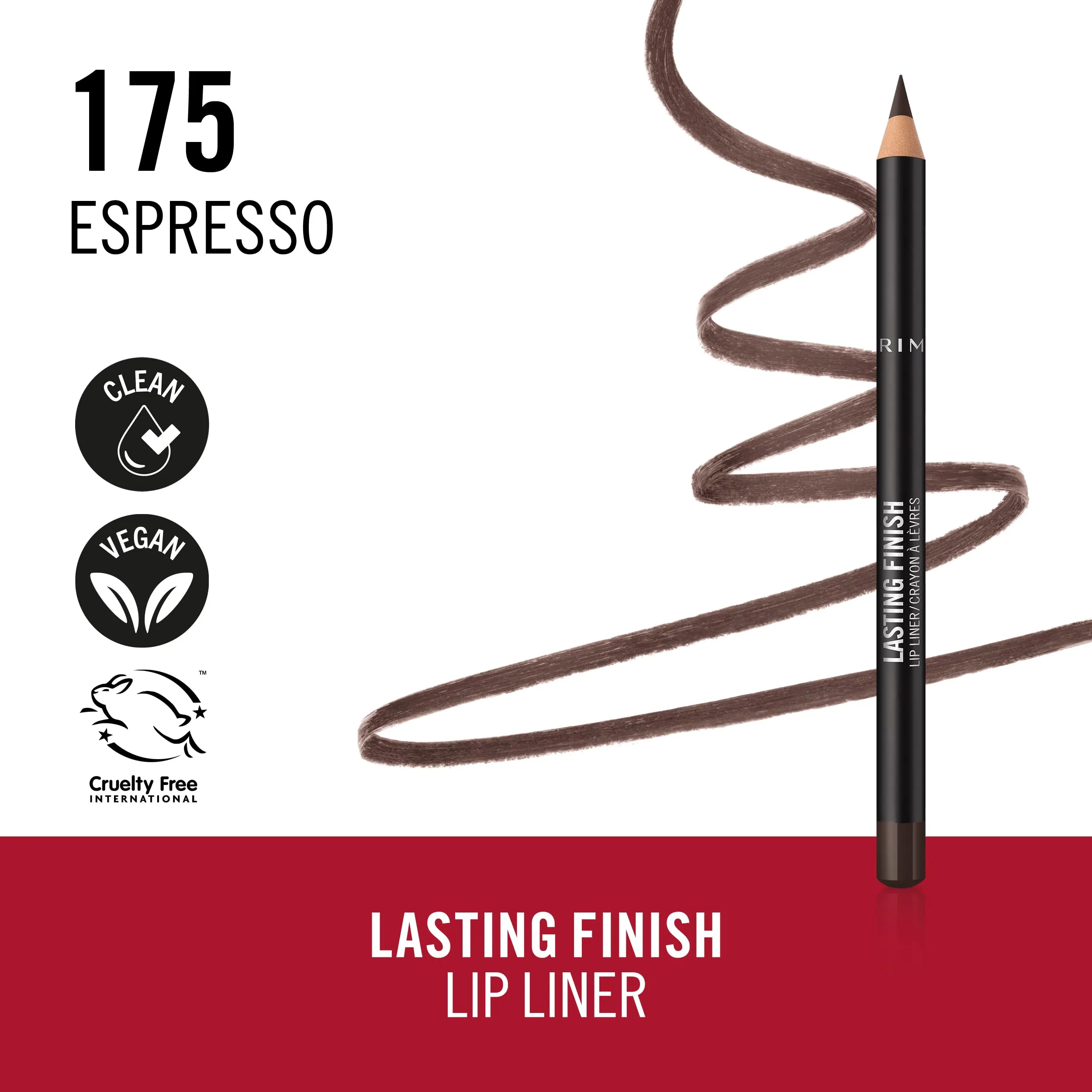 Rimmel London Lasting Finish Lip Liner 175 Espresso 1.2g - immagine 3