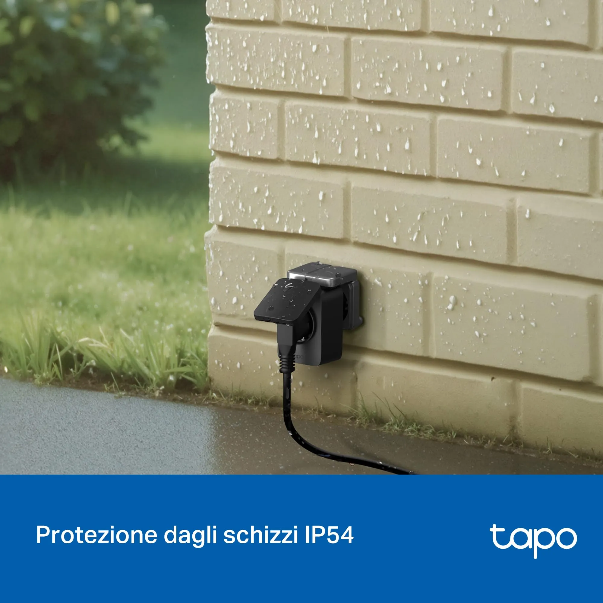 Tapo P410M Presa Smart Esterna WiFi Matter IP54 - immagine 4