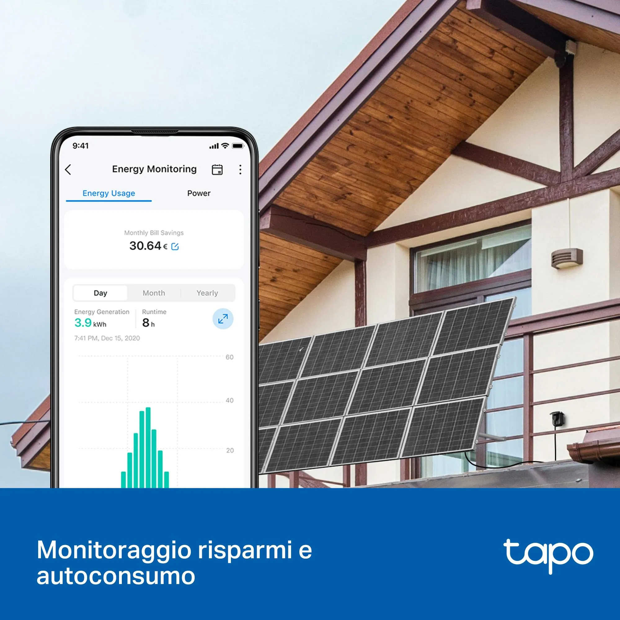 Tapo P410M Presa Smart Esterna WiFi Matter IP54 - immagine 5