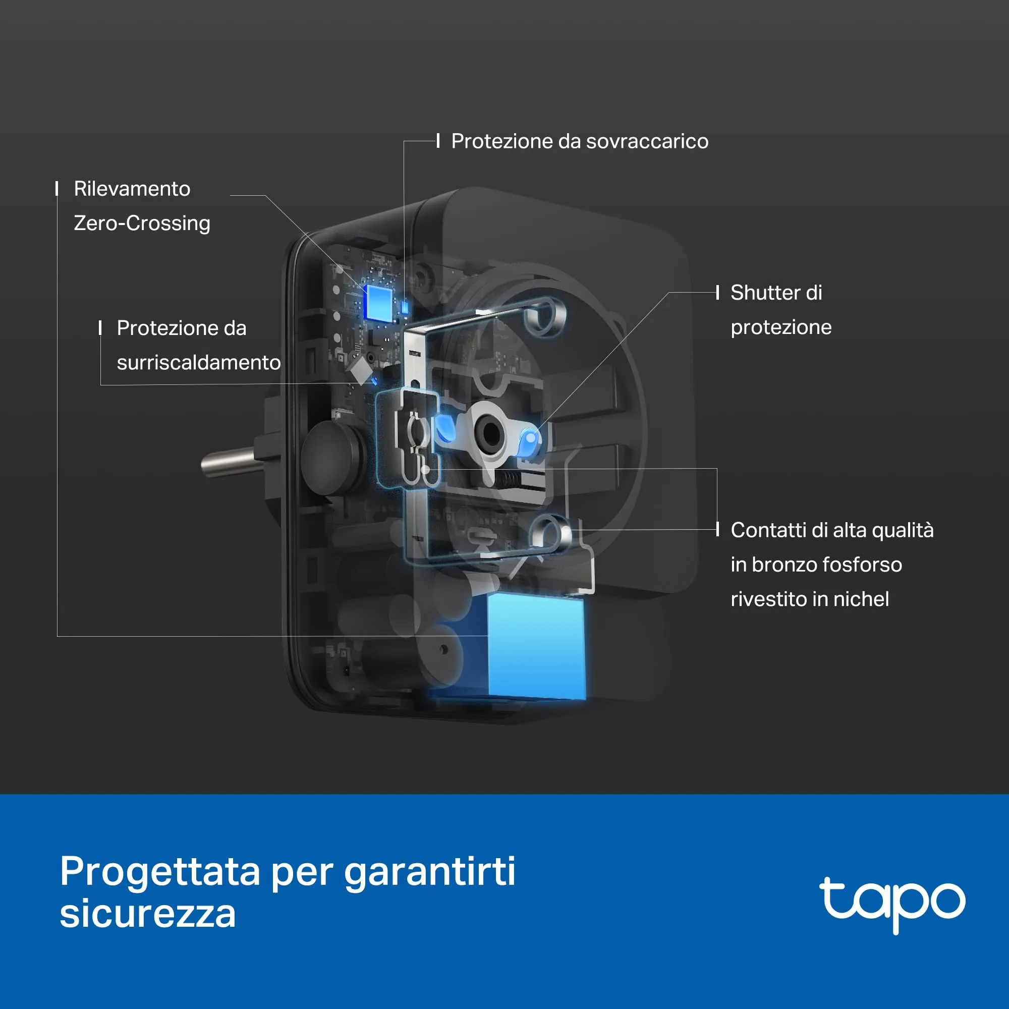 Tapo P410M Presa Smart Esterna WiFi Matter IP54 - immagine 6