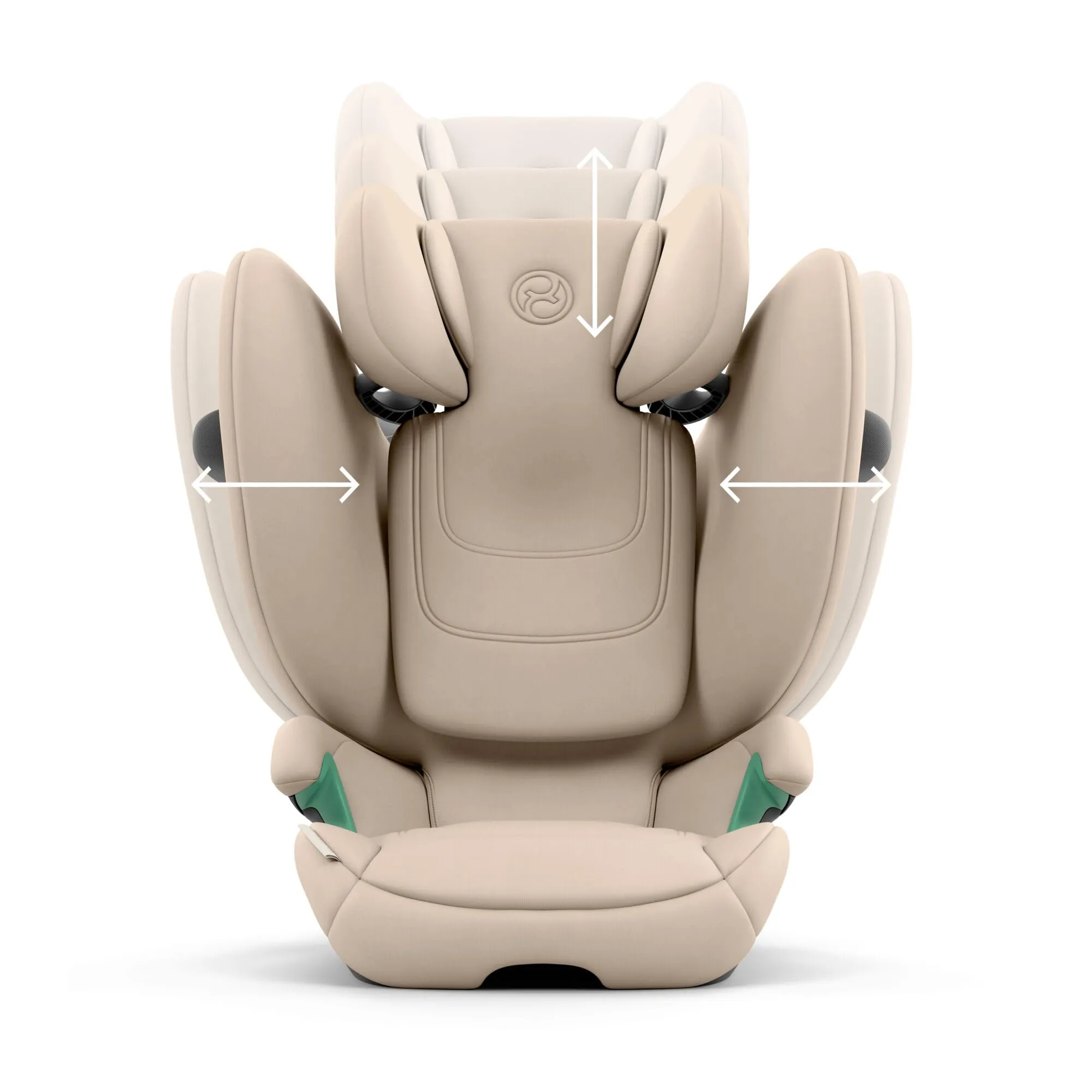Cybex Gold Solution G2 Plus Seggiolino Auto, Almond Beige - immagine 5