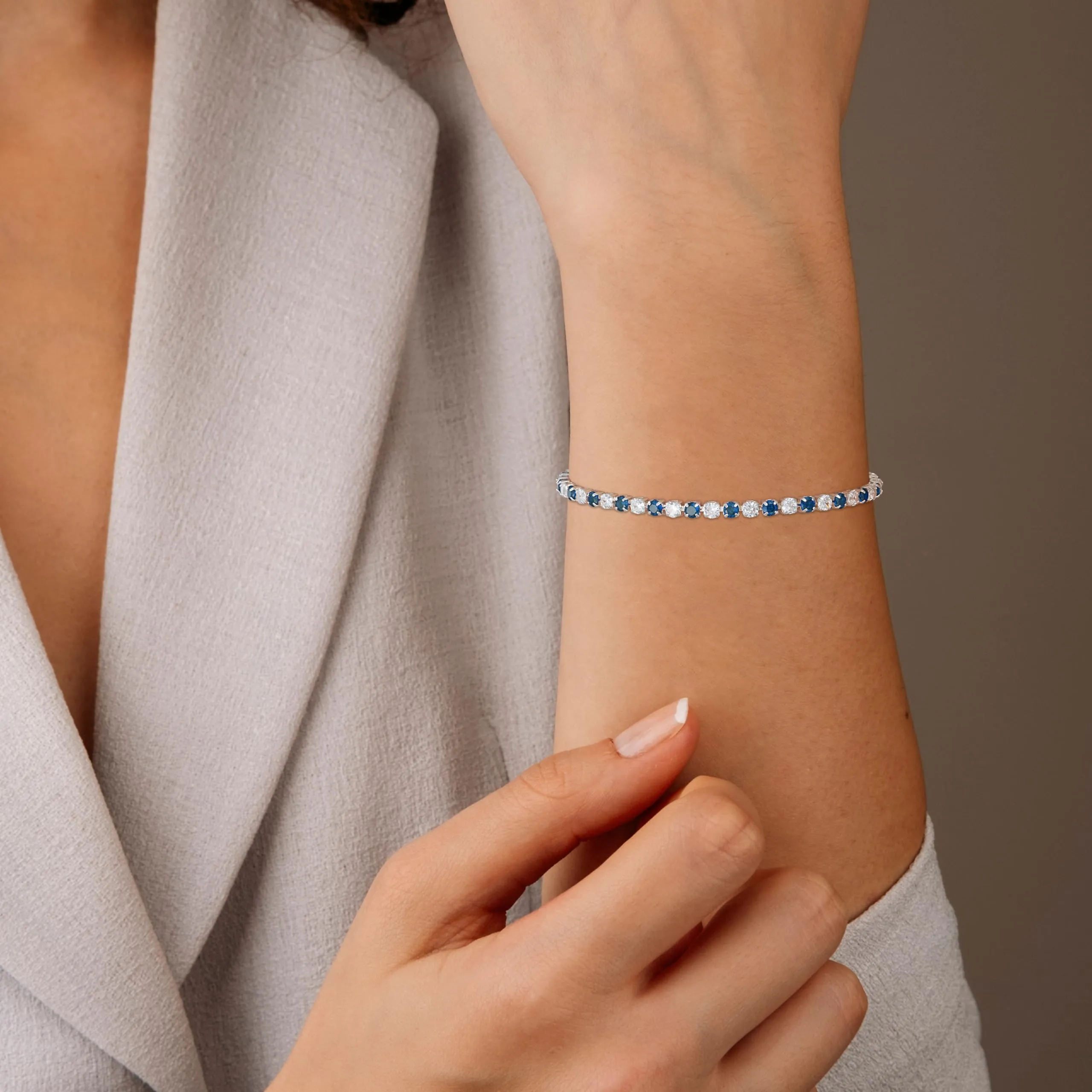 Aretas Bracciale da donna in argento Sterling 925, regolabile, Rame, Senza Gemstone - immagine 3