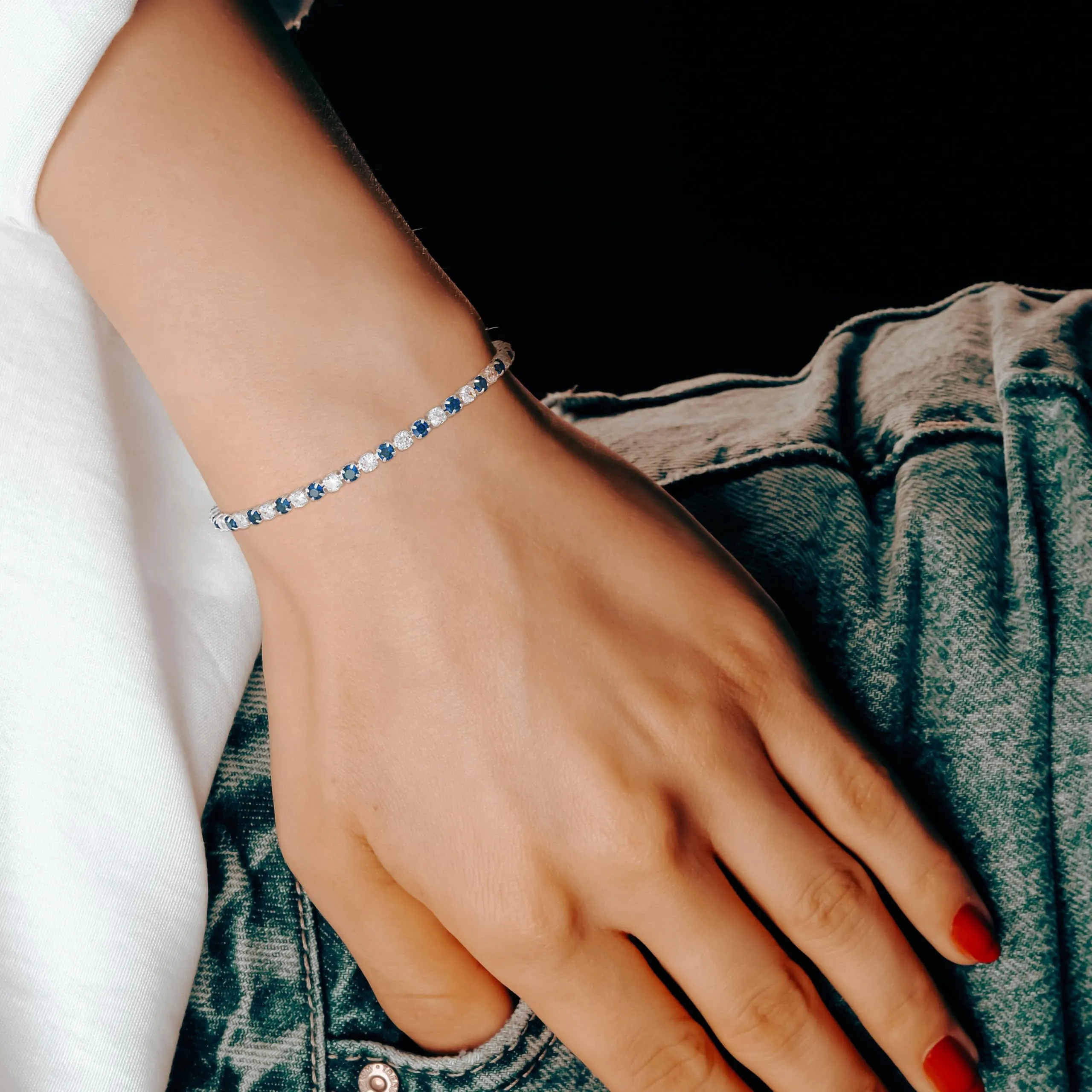 Aretas Bracciale da donna in argento Sterling 925, regolabile, Rame, Senza Gemstone - immagine 4