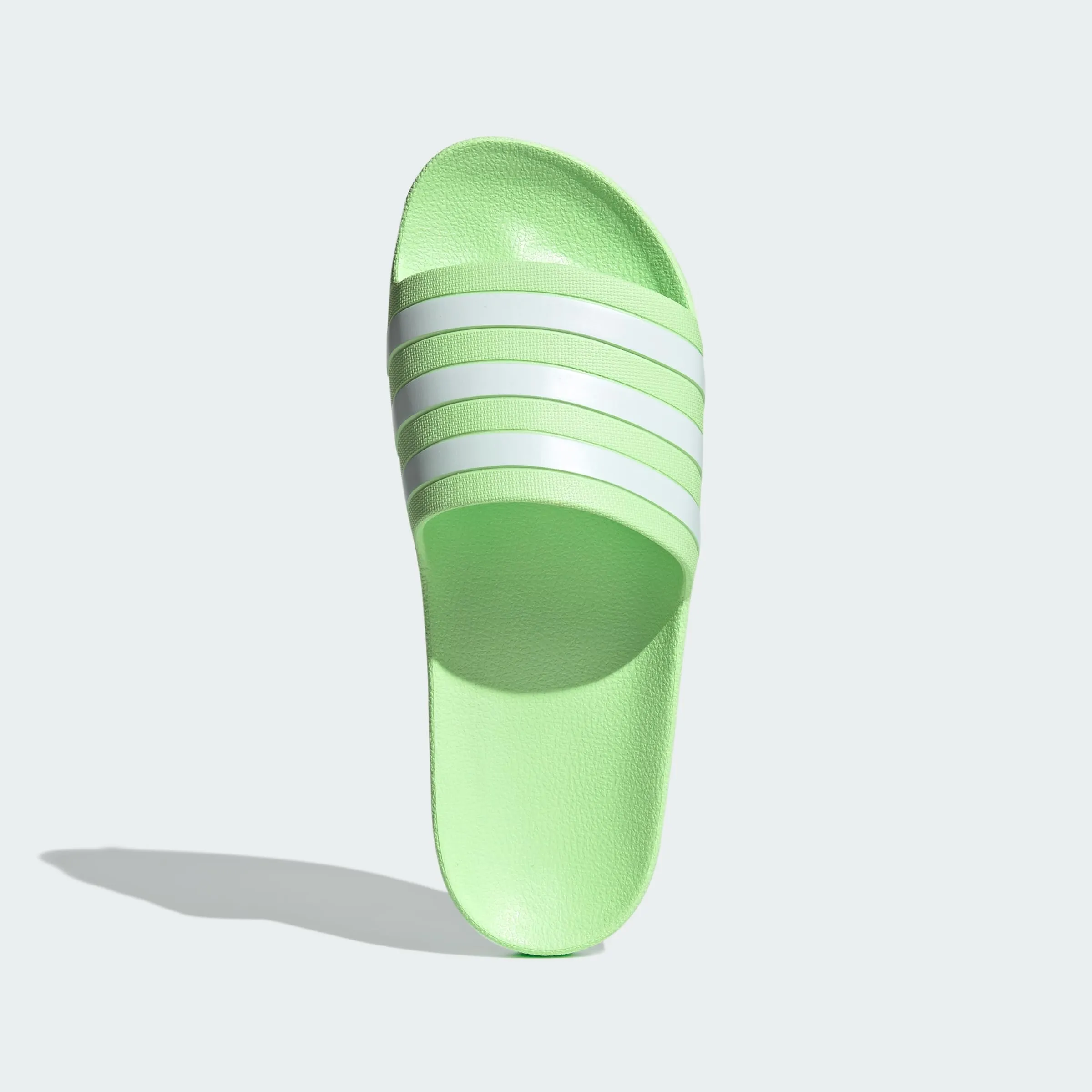 Adidas Adilette Aqua Slides - Green Spark / Cloud White / Green Spark - 13 UK / 48.5 EU - immagine 3