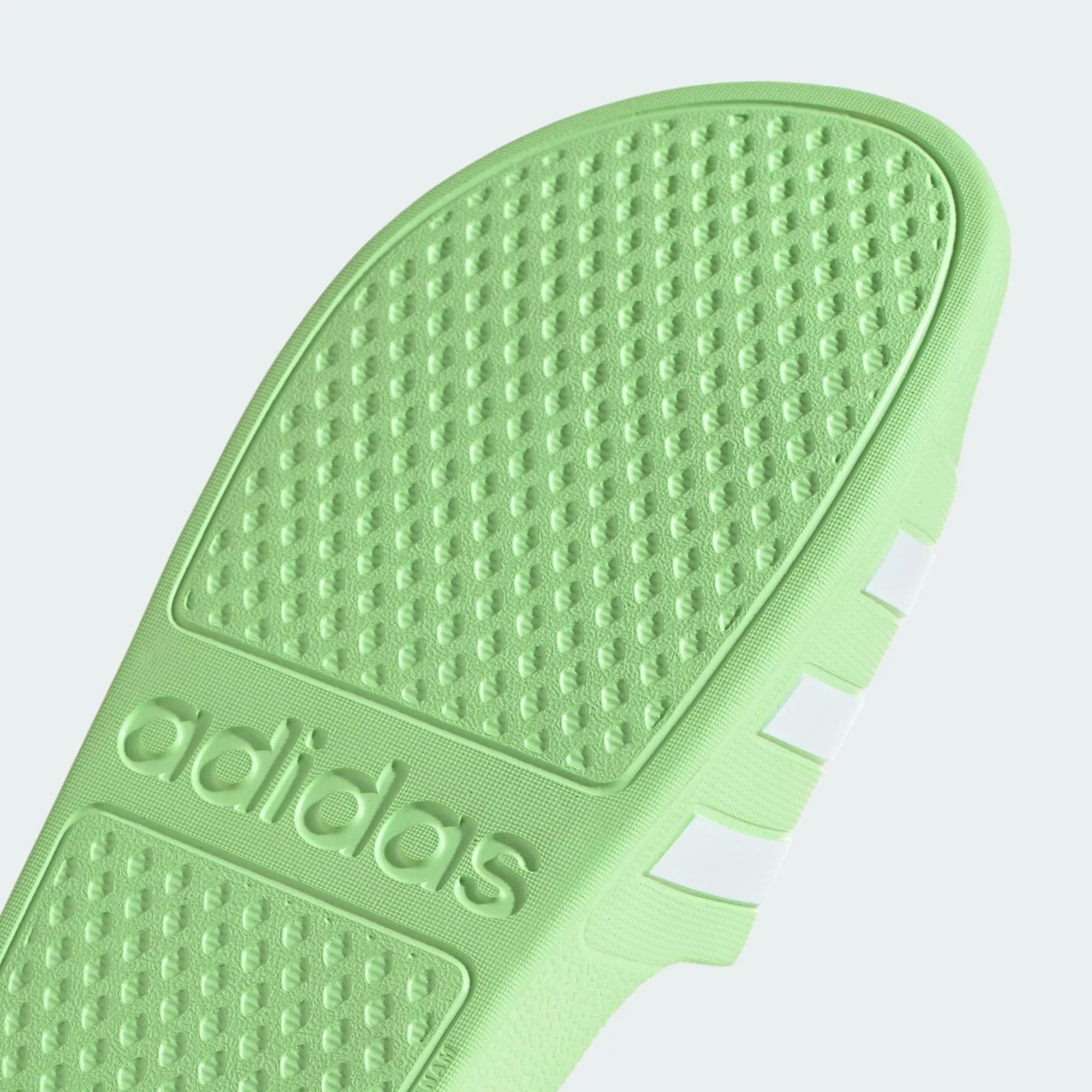 Adidas Adilette Aqua Slides - Green Spark / Cloud White / Green Spark - 13 UK / 48.5 EU - immagine 7