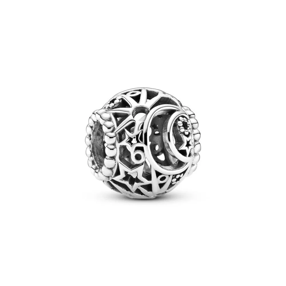 Pandora Passions Ciondolo in Argento Sterling con Luna e Stella - immagine 2