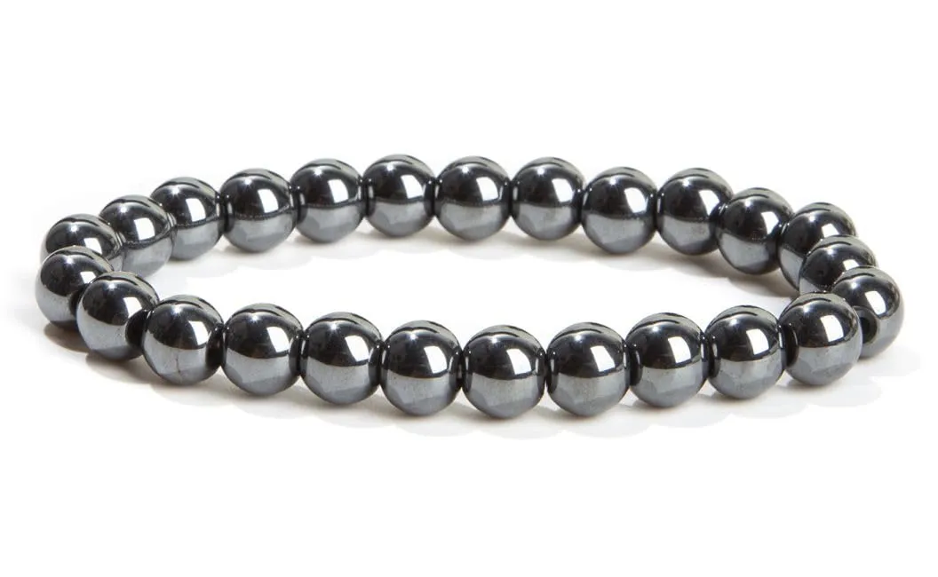 TENET Bracciale in Ematite naturale 6 mm - immagine 1