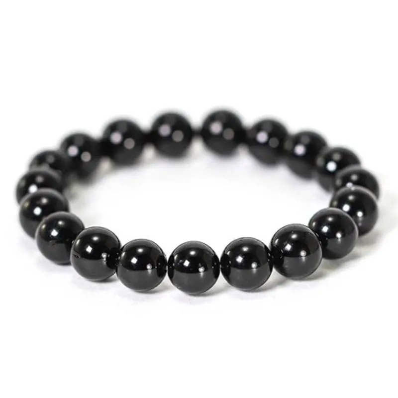 TENET Bracciale in Tormalina Nera, 6 mm - immagine 1
